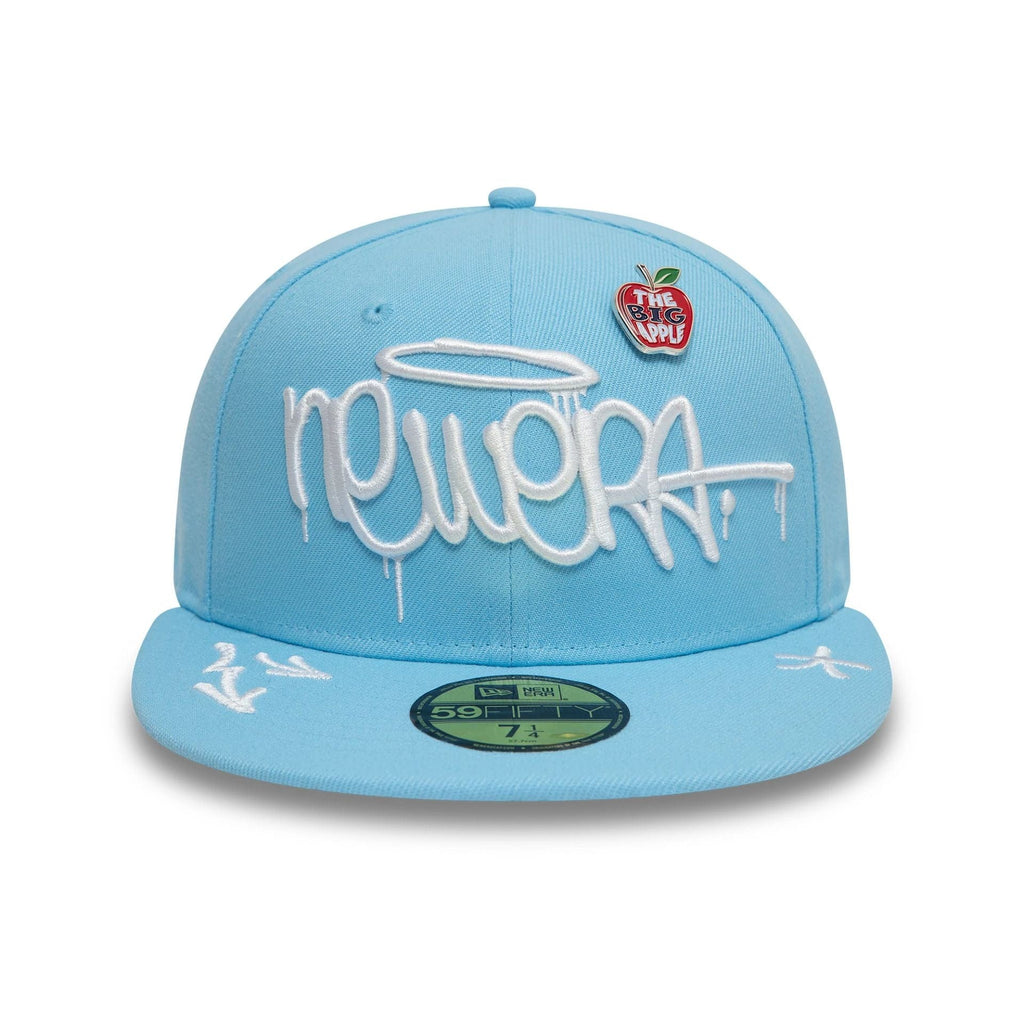 New Era Graphic Pastel Blue 59FIFTY Fitted Cap