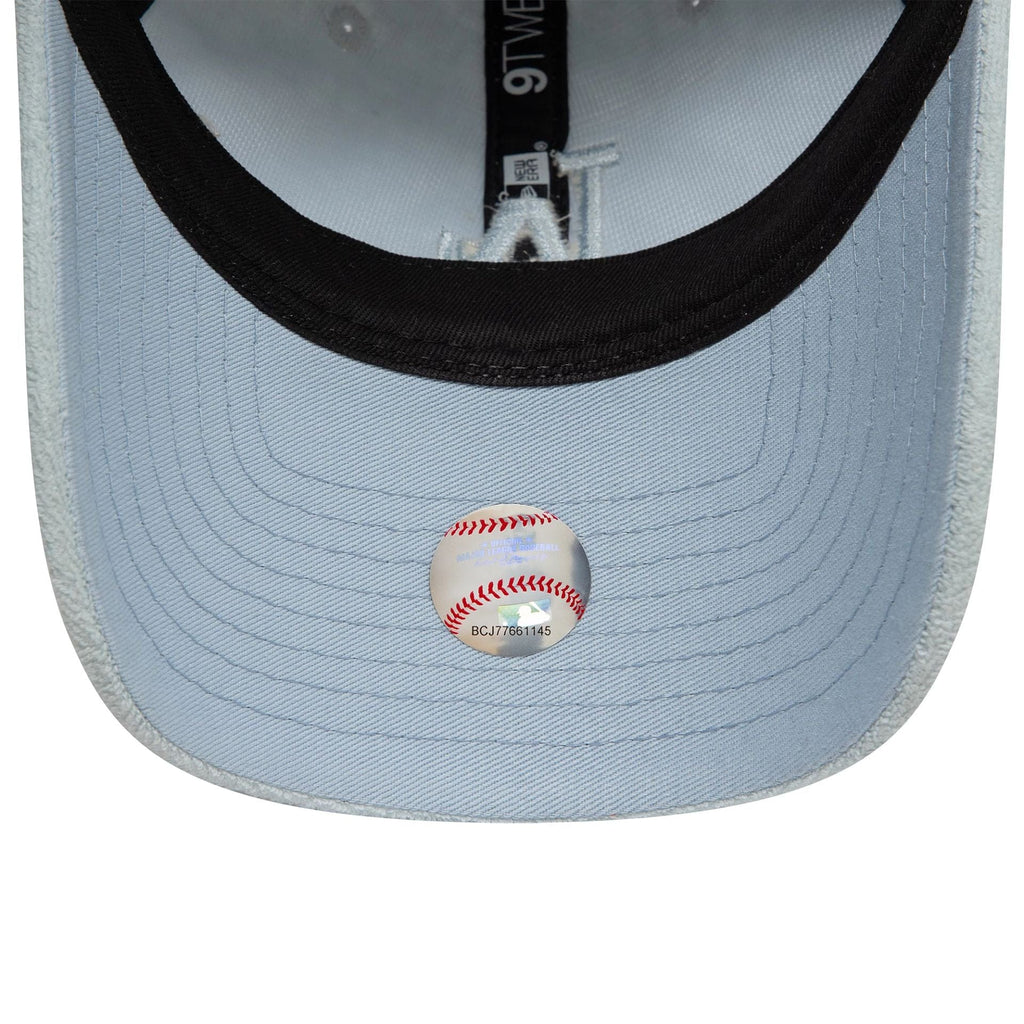 LA Dodgers Womens Towelling Pastel Blue 9TWENTY Adjustable Cap