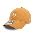 Oakland Athletics Mini Washed Dark Beige 9TWENTY Adjustable Cap