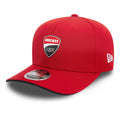 Ducati Motor Logo Core Red 9SEVENTY Stretch Snap Adjustable Cap