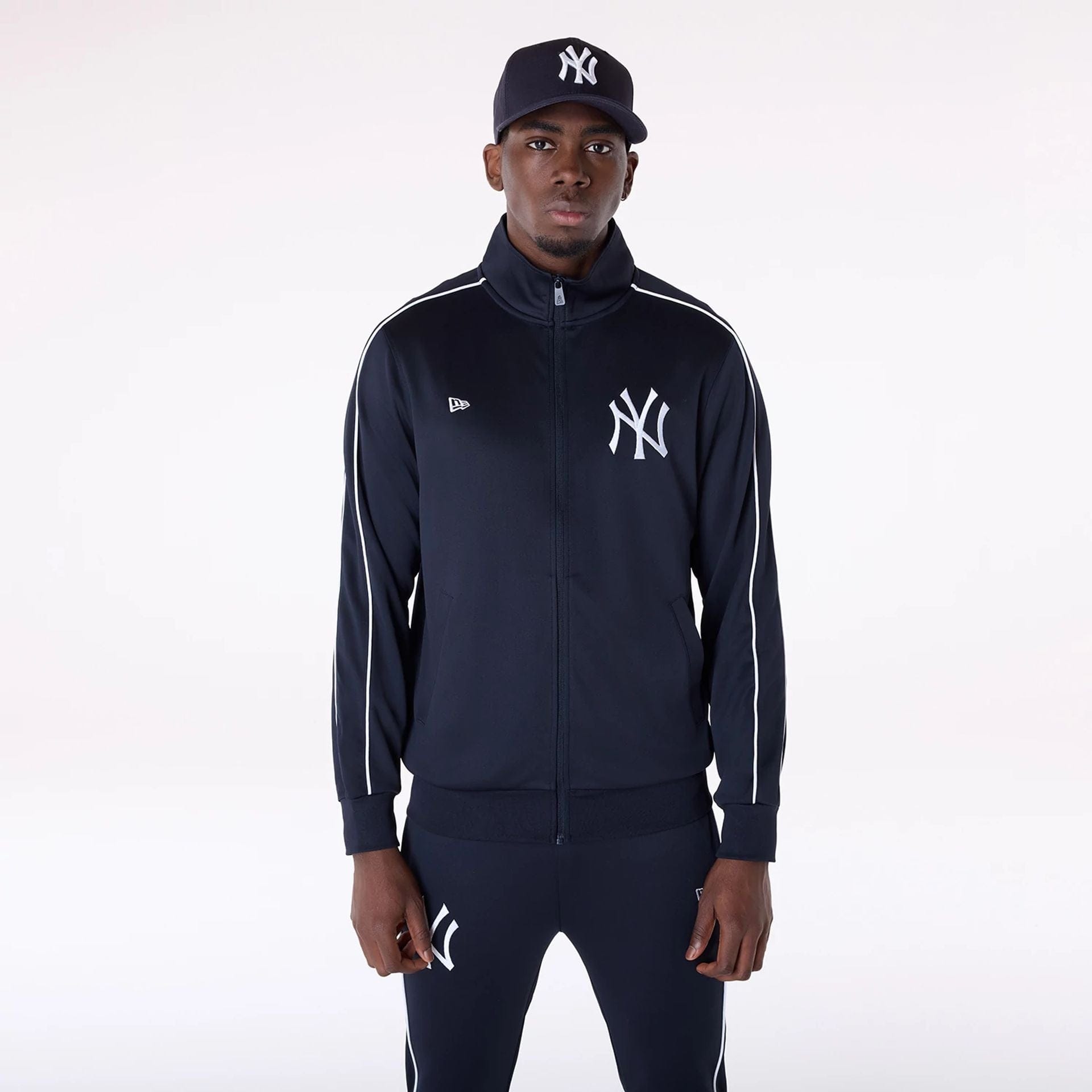 New York Yankees MLB Poly Track Set Navy Track Suit
