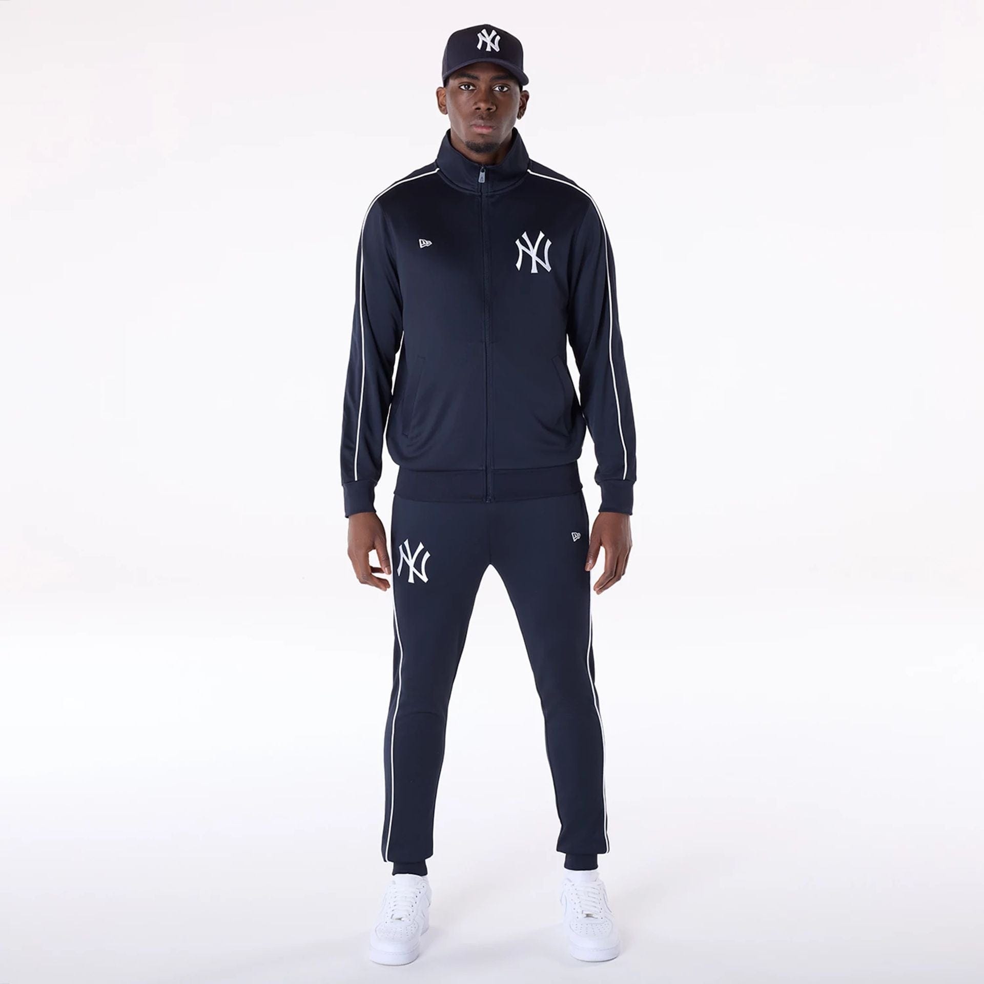 New York Yankees MLB Poly Track Set Navy Track Suit