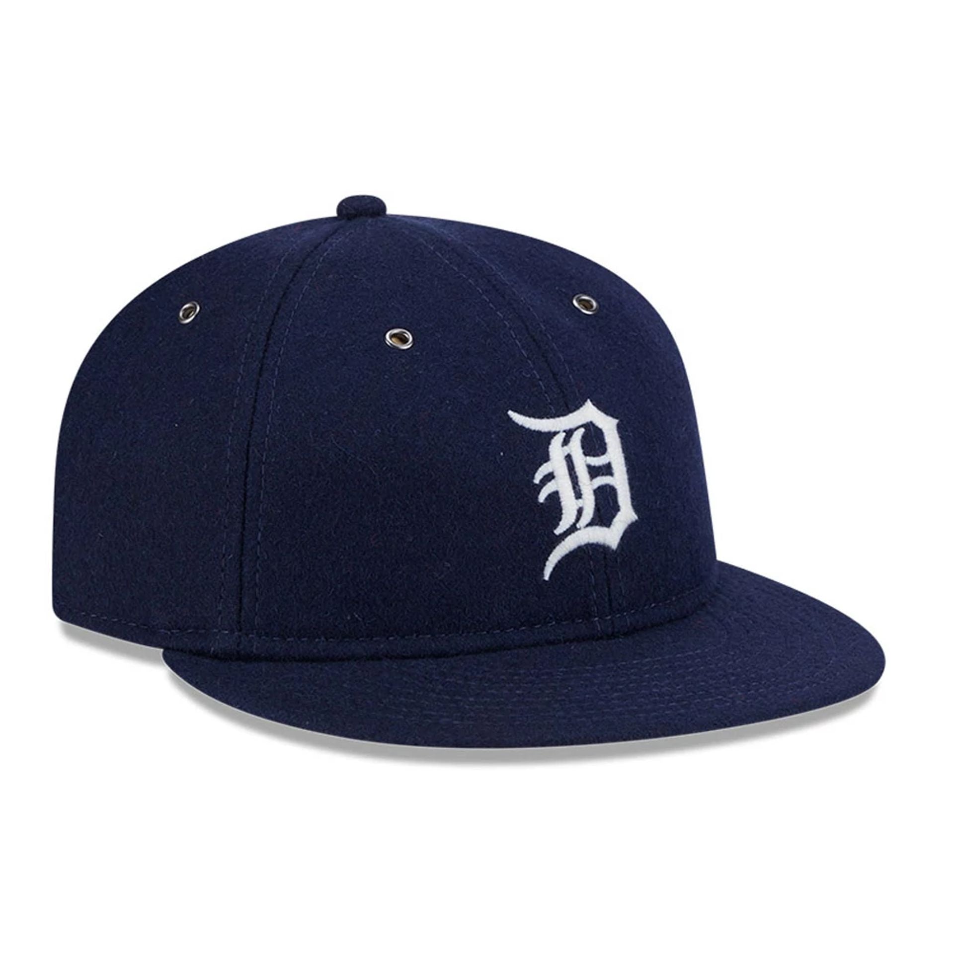 Detroit Tigers MLB Wool Navy Retro Crown 59FIFTY Fitted Cap