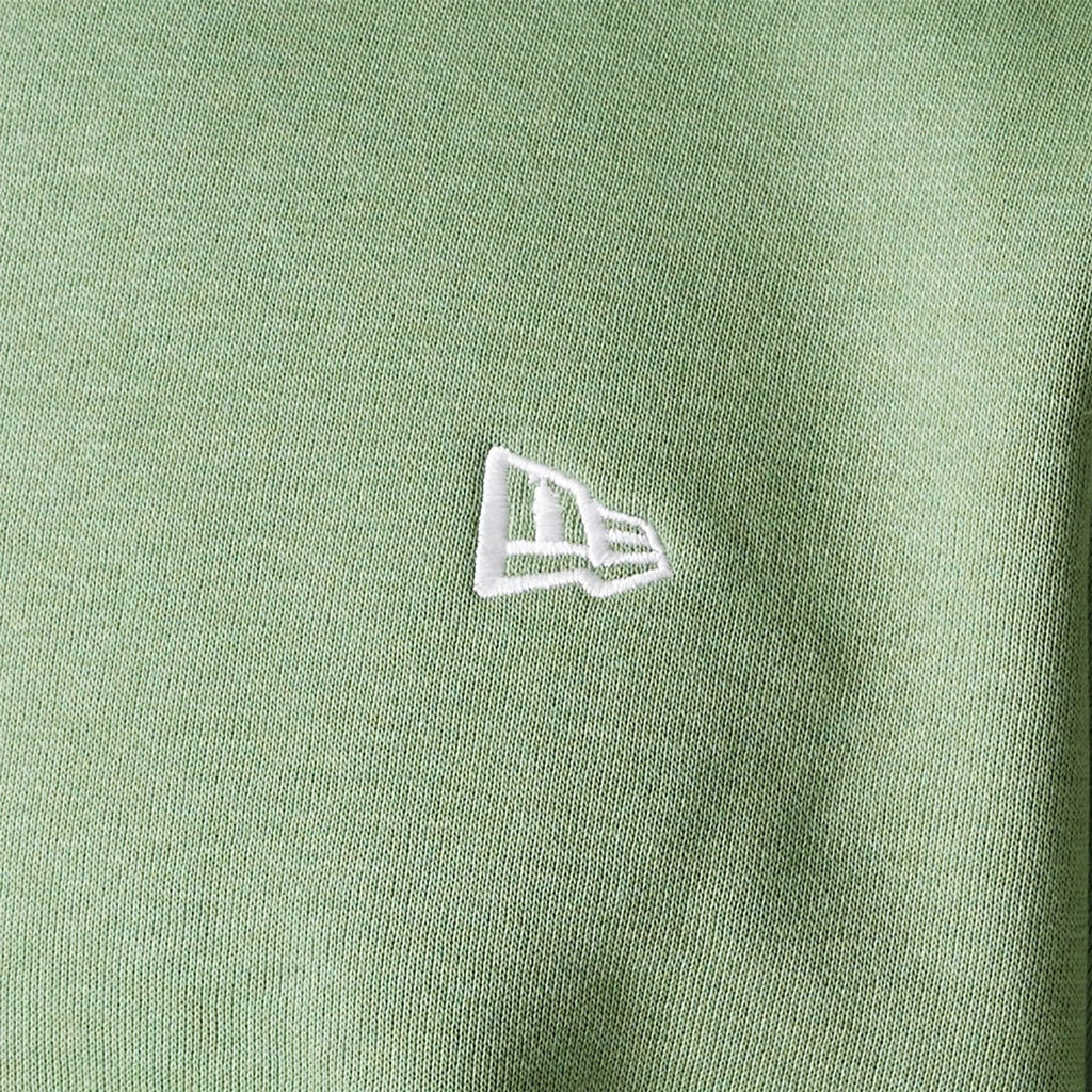 New Era Essential Green Oversized Crewneck Sweater