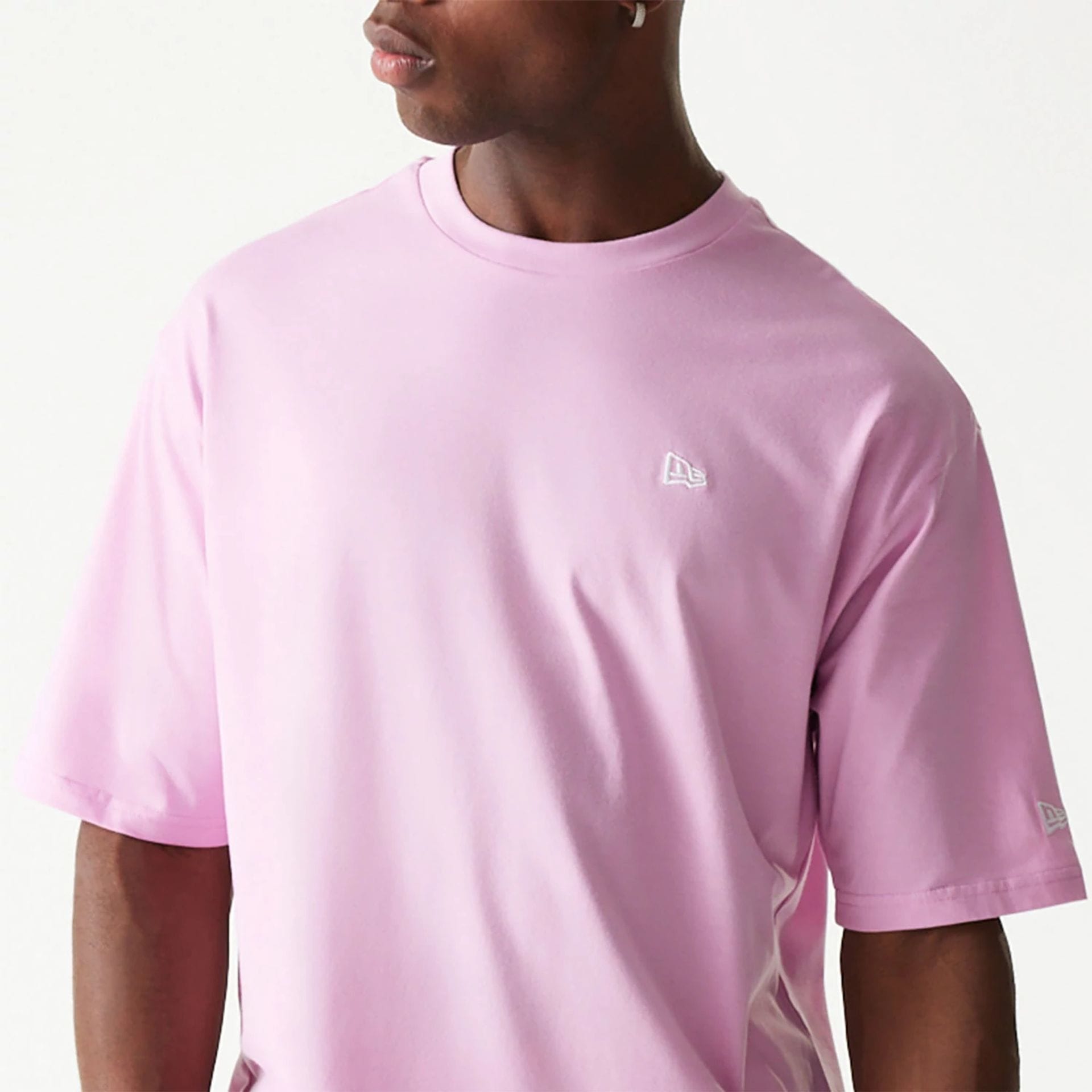 New Era Essential Pastel Pink Oversized T-Shirt