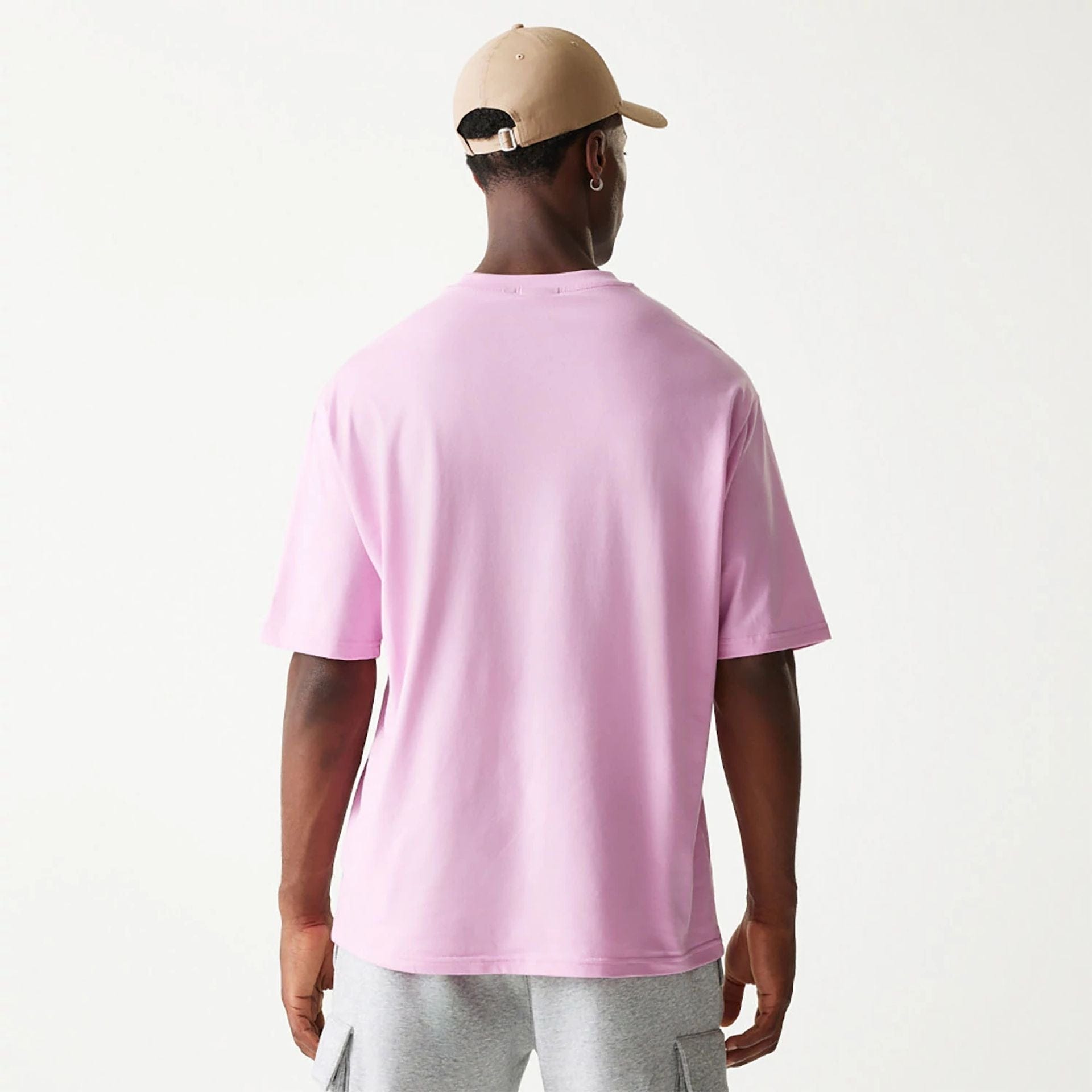 New Era Essential Pastel Pink Oversized T-Shirt