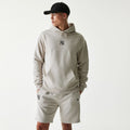 New York Yankees MLB League Essential Cream Oversized Pullover Hoodie