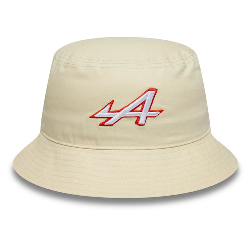 Alpine Racing Seasonal Pop Cream Tapered Bucket Hat