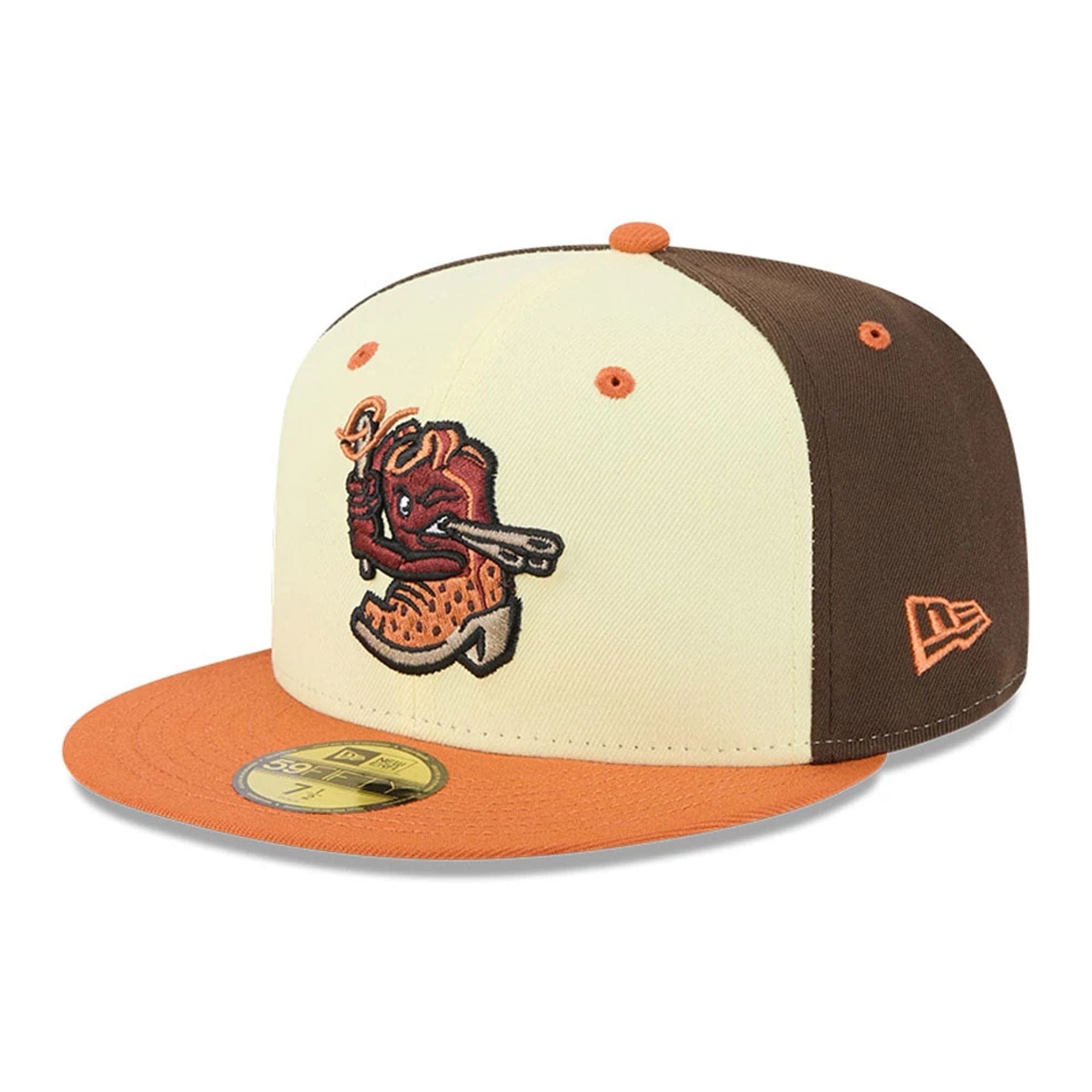 El Paso Chihuahuas MiLB Theme Nights Brown 59FIFTY Fitted Cap