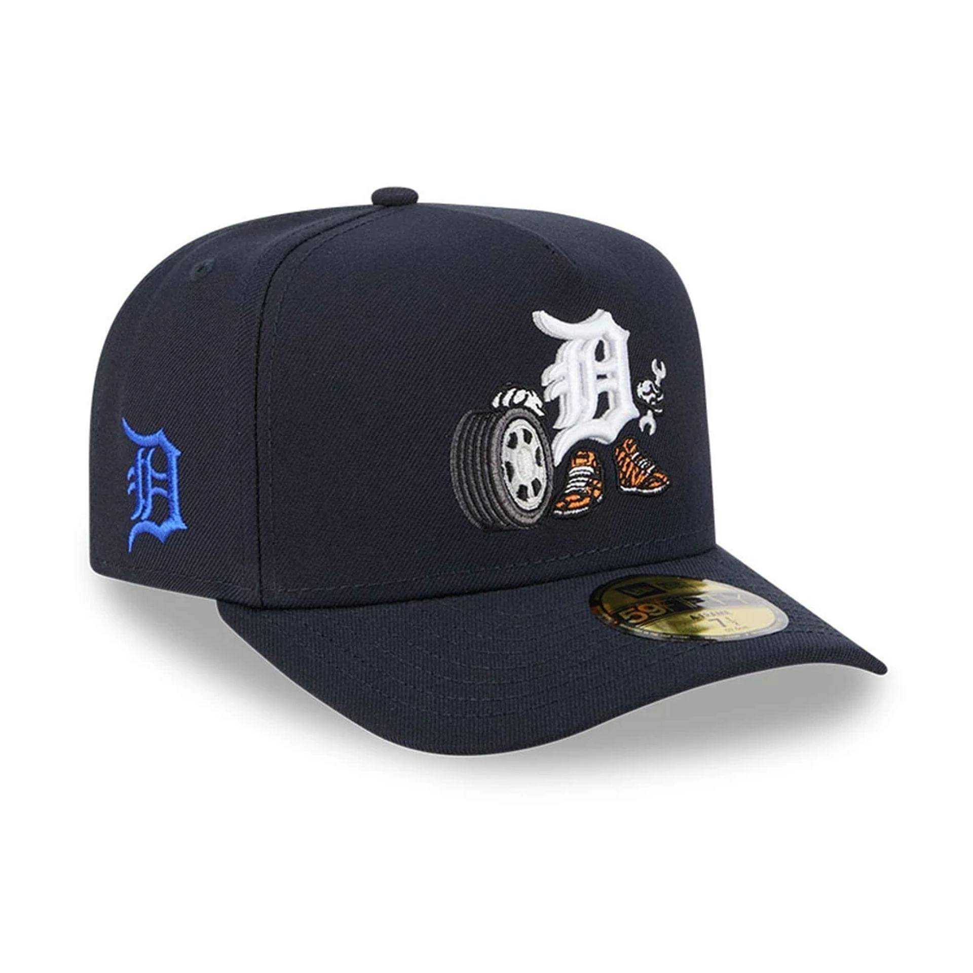 Detroit Tigers MLB Cartoon Navy 59FIFTY A-Frame Fitted Cap