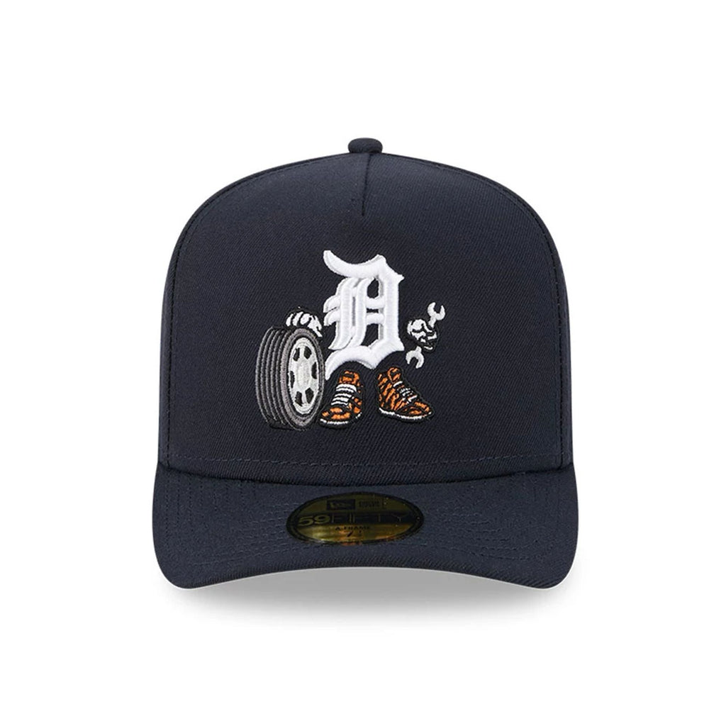Detroit Tigers MLB Cartoon Navy 59FIFTY A-Frame Fitted Cap