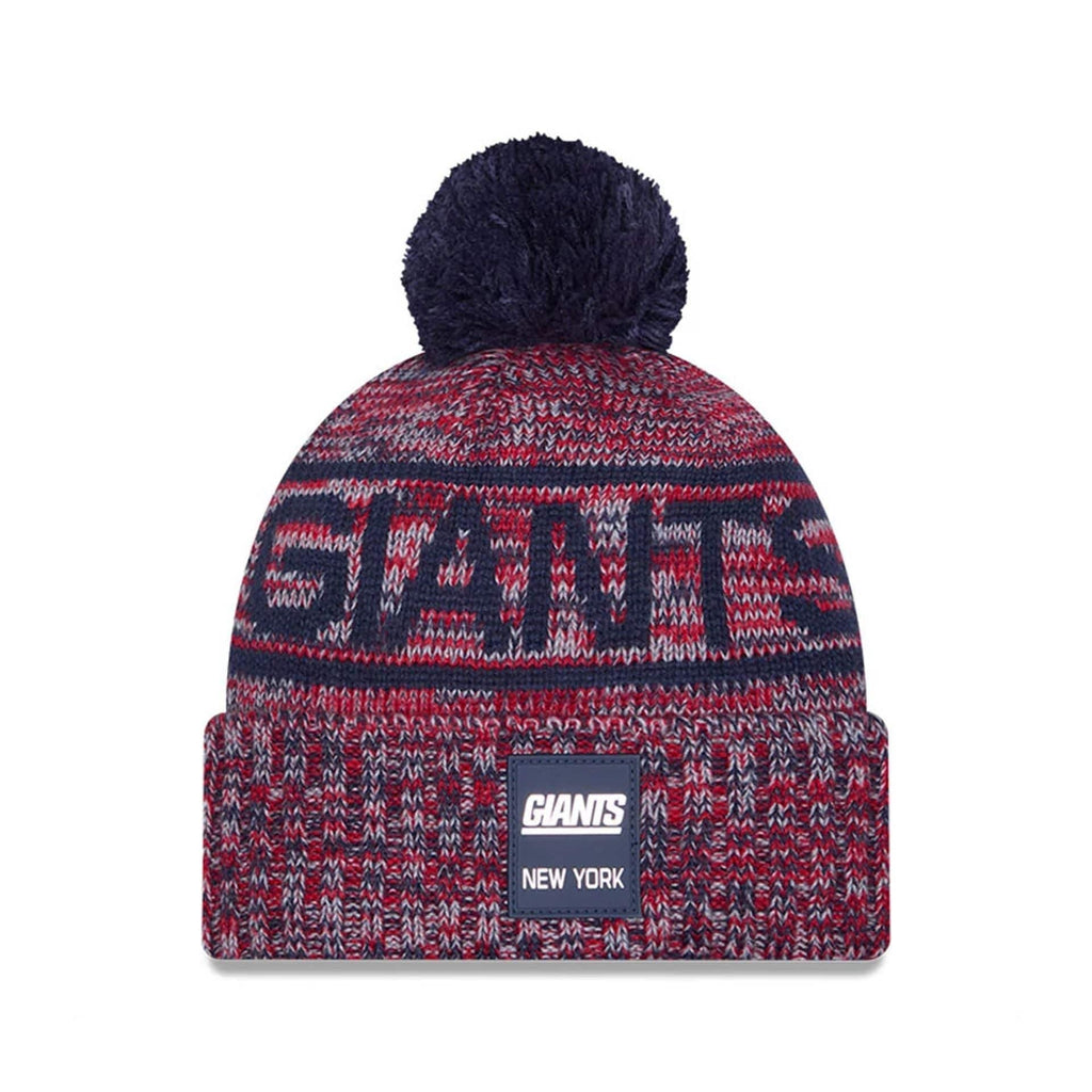 New York Giants NFL Sideline Dark Blue Sport Knit Beanie Hat