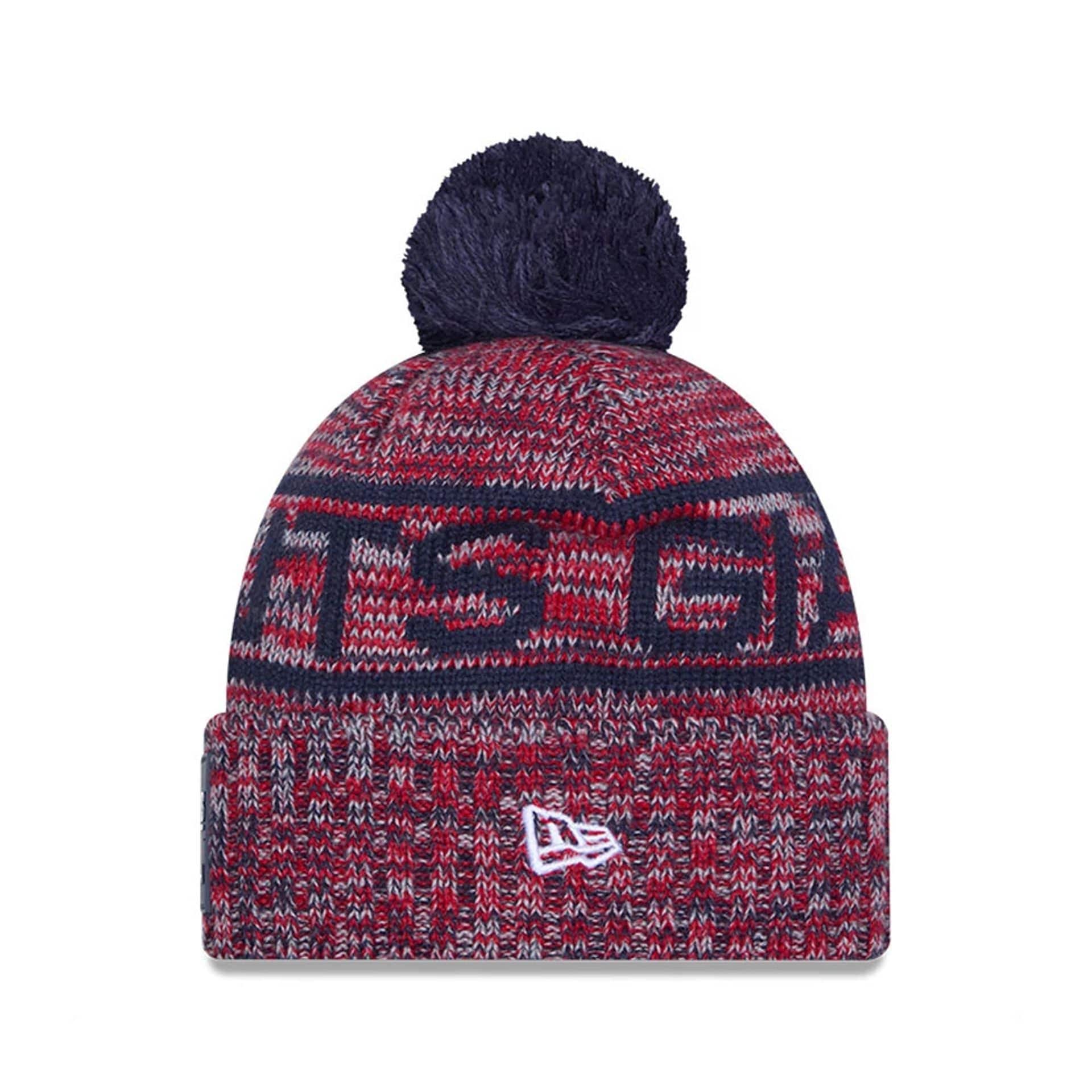 New York Giants NFL Sideline Dark Blue Sport Knit Beanie Hat