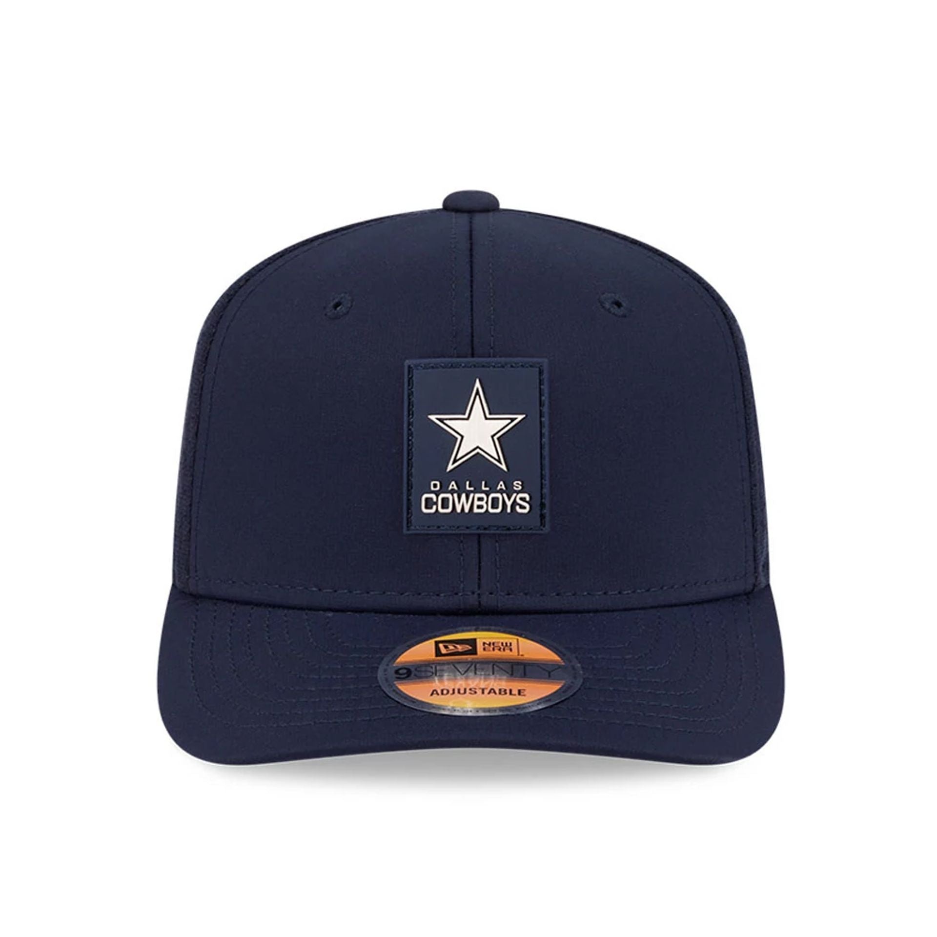 Dallas Cowboys NFL Sideline 2025 Dark Blue 9SEVENTY Trucker Stretch Snap Adjustable Cap