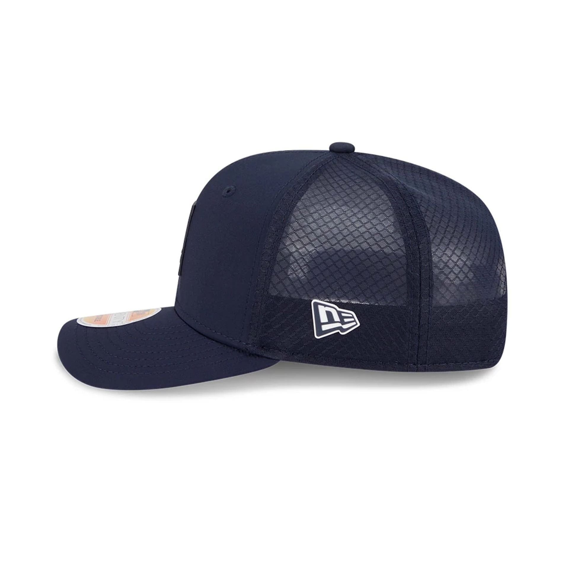 Dallas Cowboys NFL Sideline 2025 Dark Blue 9SEVENTY Trucker Stretch Snap Adjustable Cap