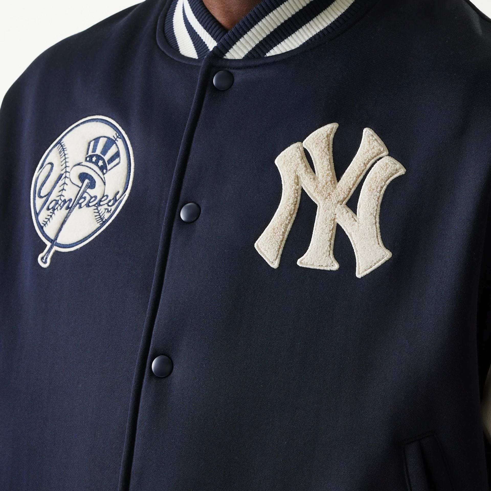 New York Yankees MLB Jersey Navy Bomber Jacket