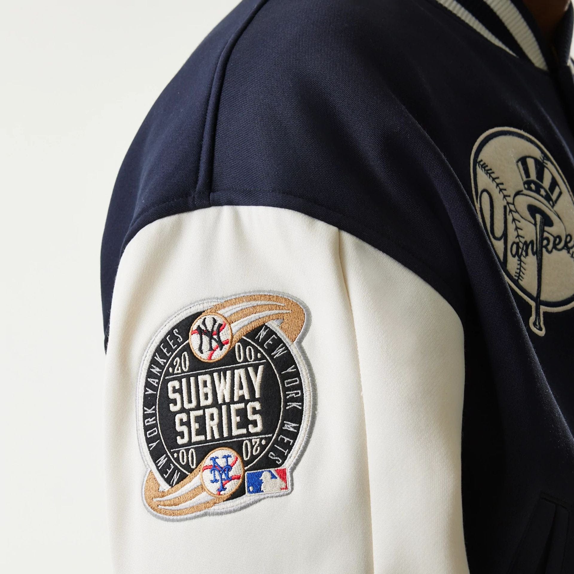 New York Yankees MLB Jersey Navy Bomber Jacket