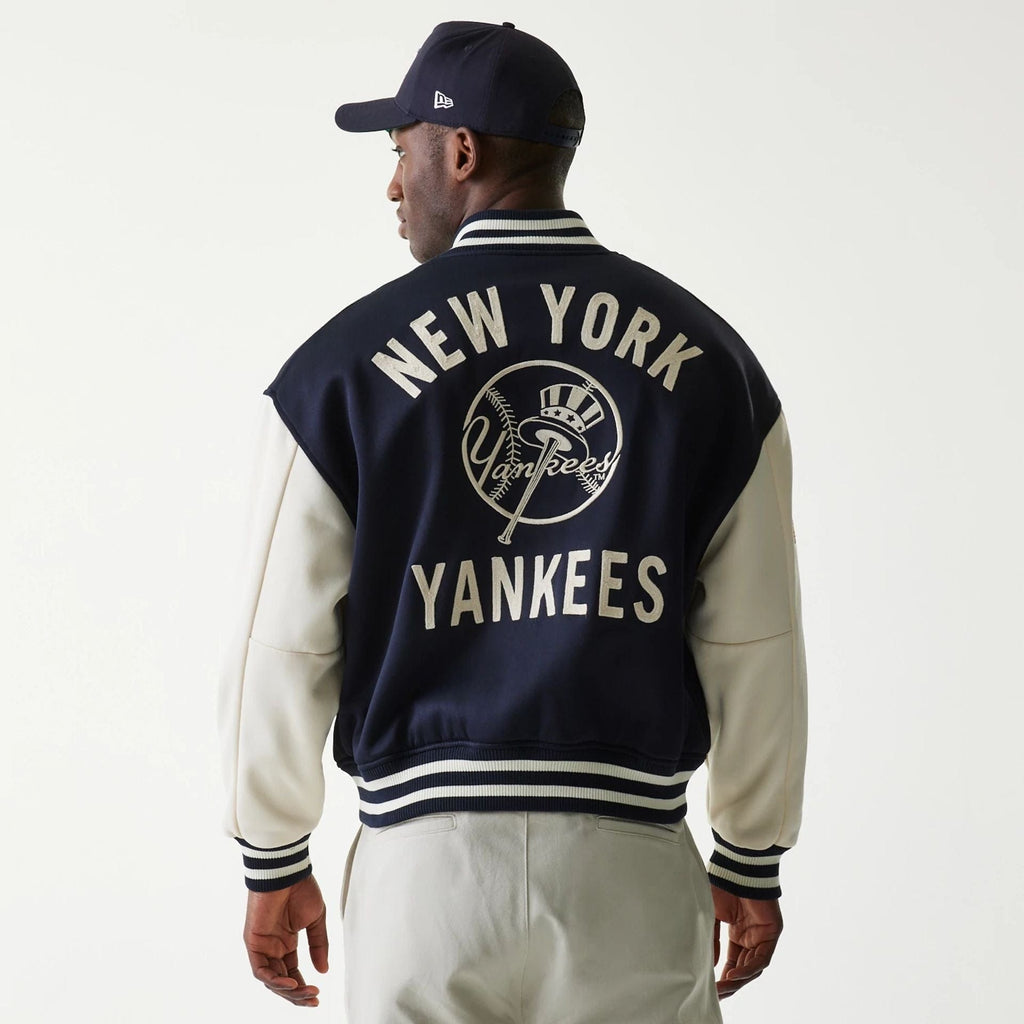 New York Yankees MLB Jersey Navy Bomber Jacket