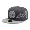 Bugs Bunny Looney Tunes Dark Grey 59FIFTY Fitted Cap