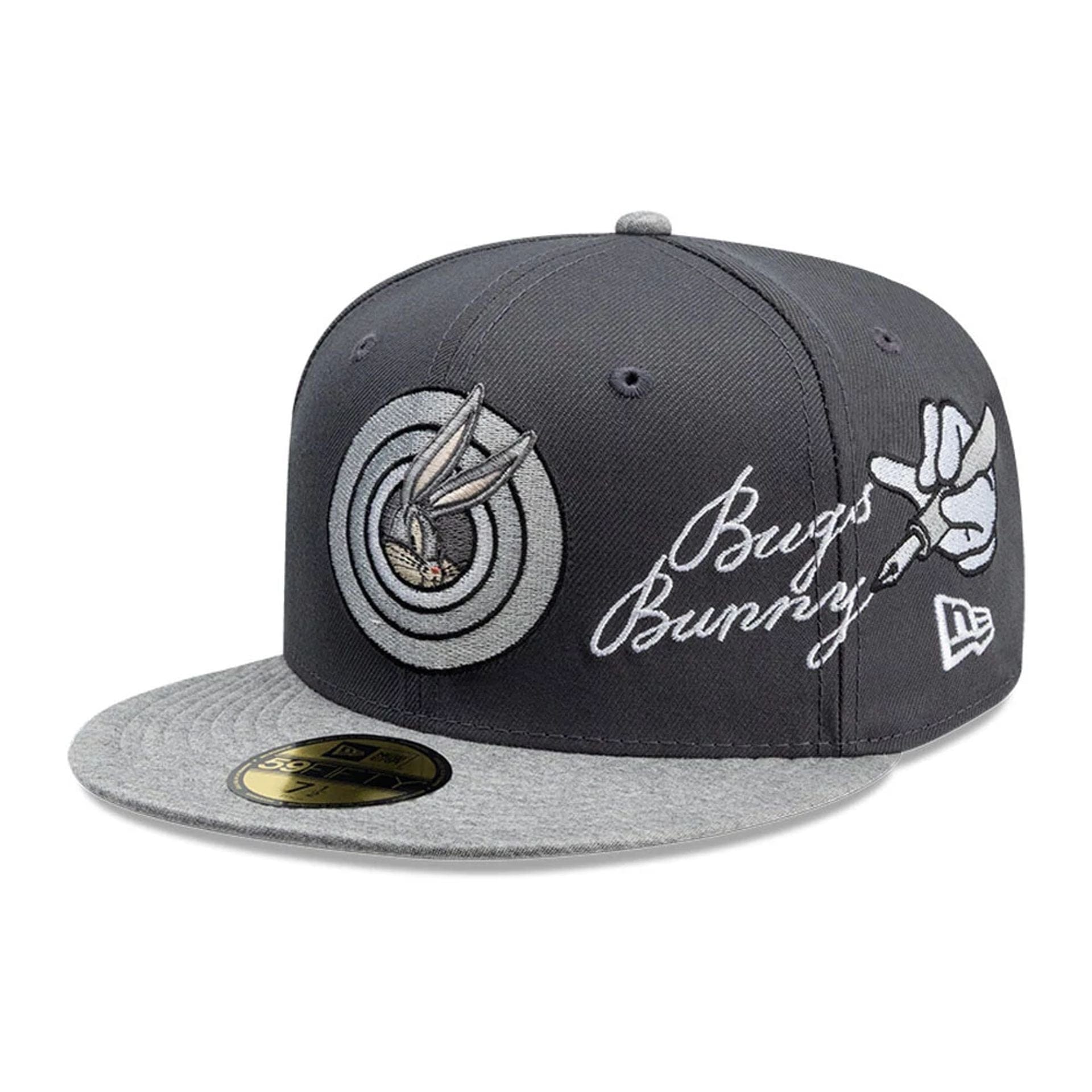 Bugs Bunny Looney Tunes Dark Grey 59FIFTY Fitted Cap