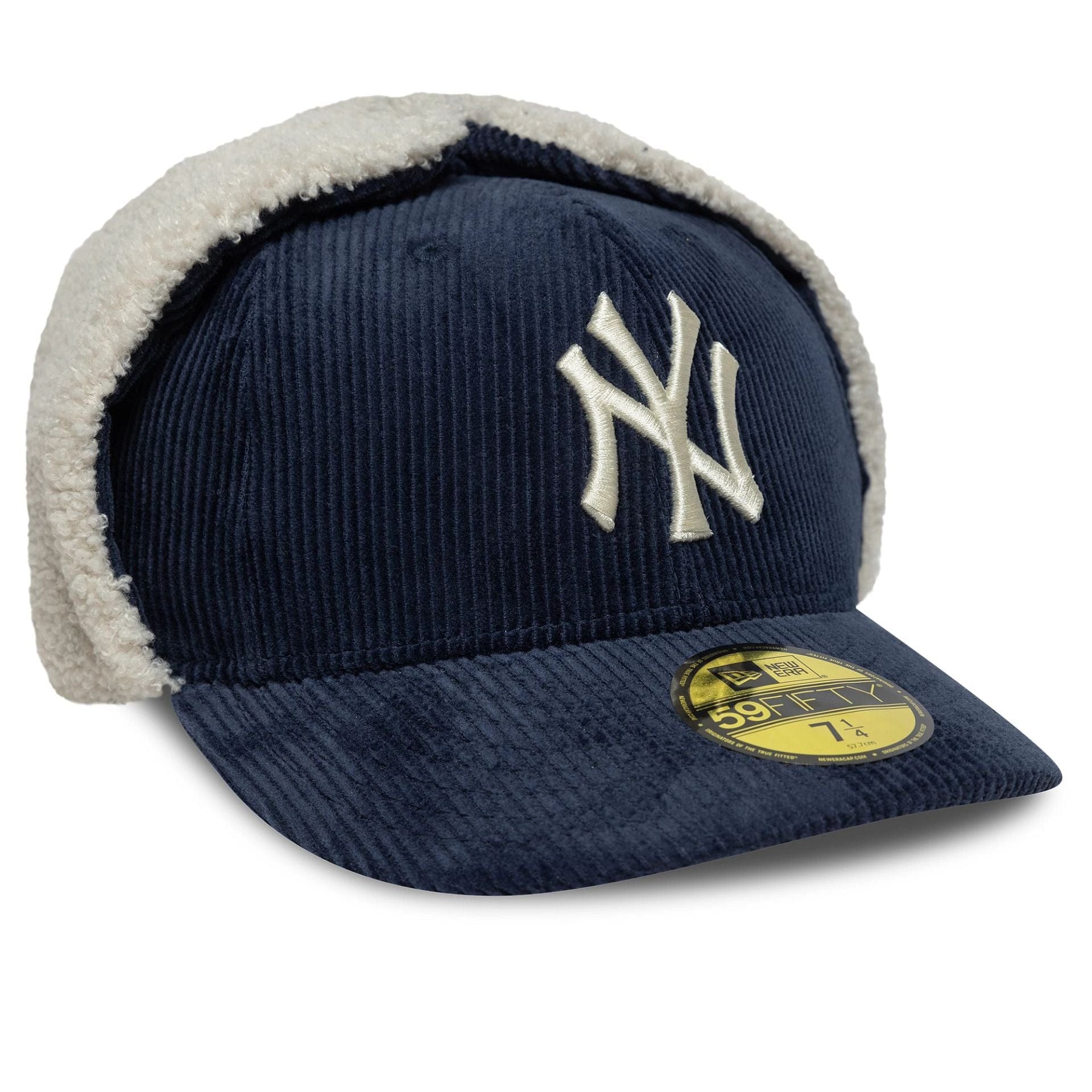 New York Yankees MLB Cord Navy Dogear 59FIFTY Fitted Cap