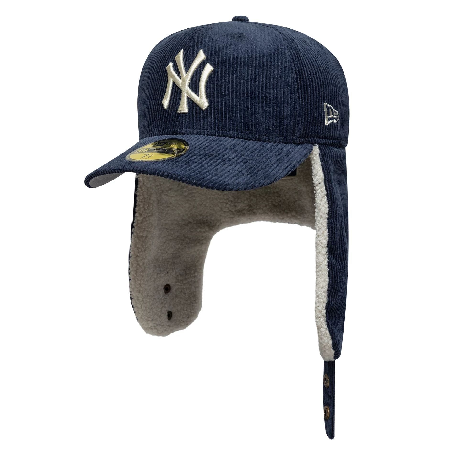 New York Yankees MLB Cord Navy Dogear 59FIFTY Fitted Cap