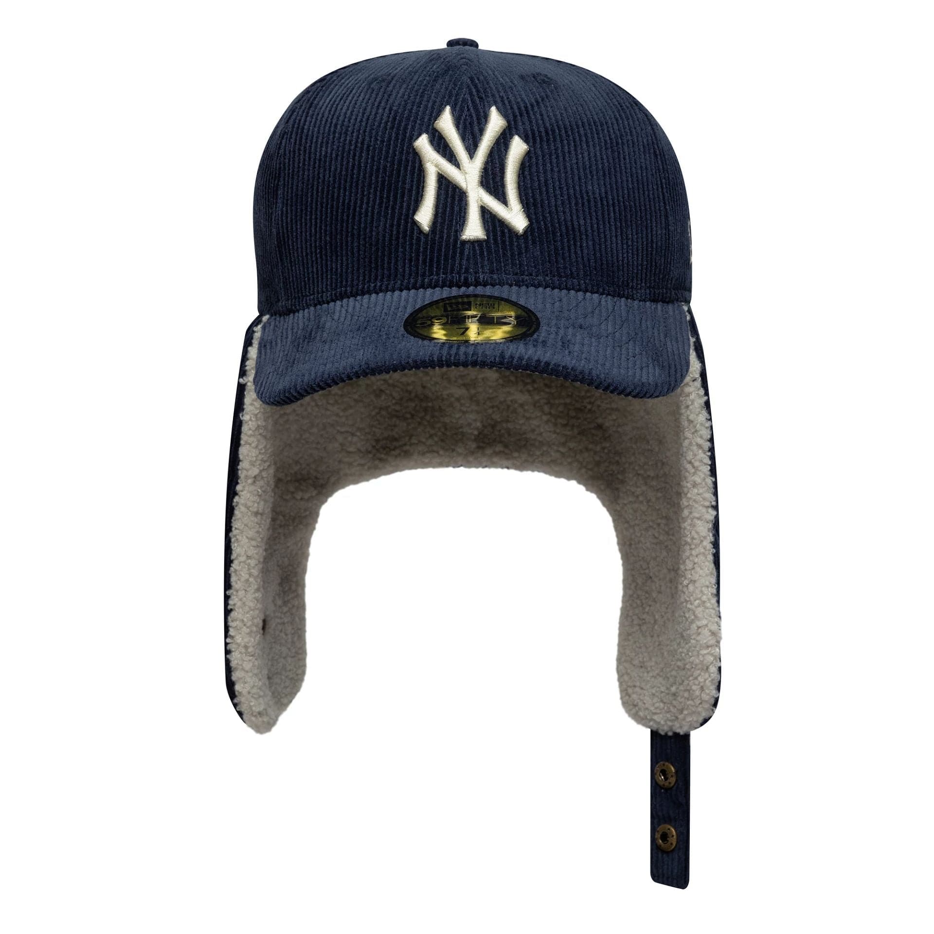 New York Yankees MLB Cord Navy Dogear 59FIFTY Fitted Cap
