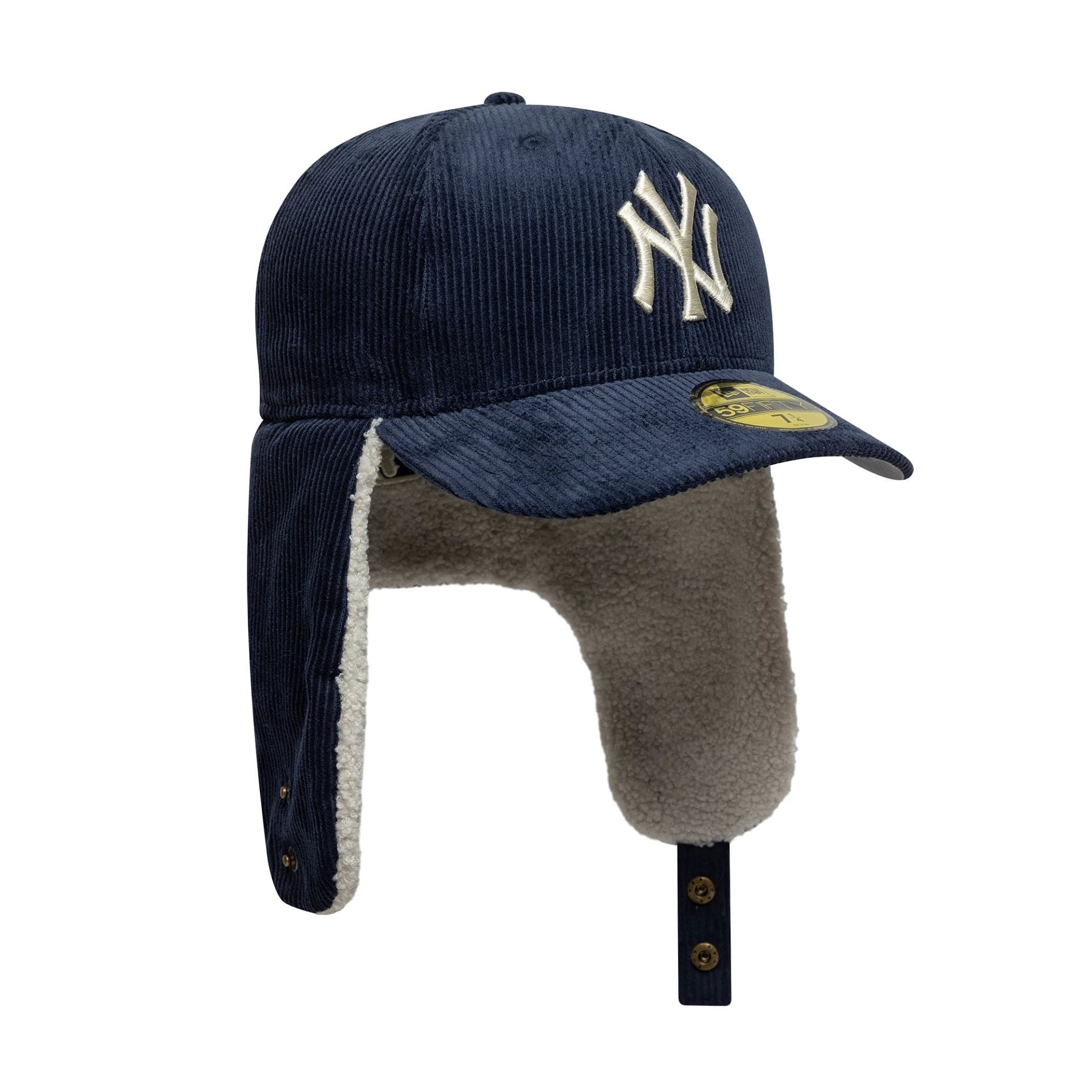 New York Yankees MLB Cord Navy Dogear 59FIFTY Fitted Cap