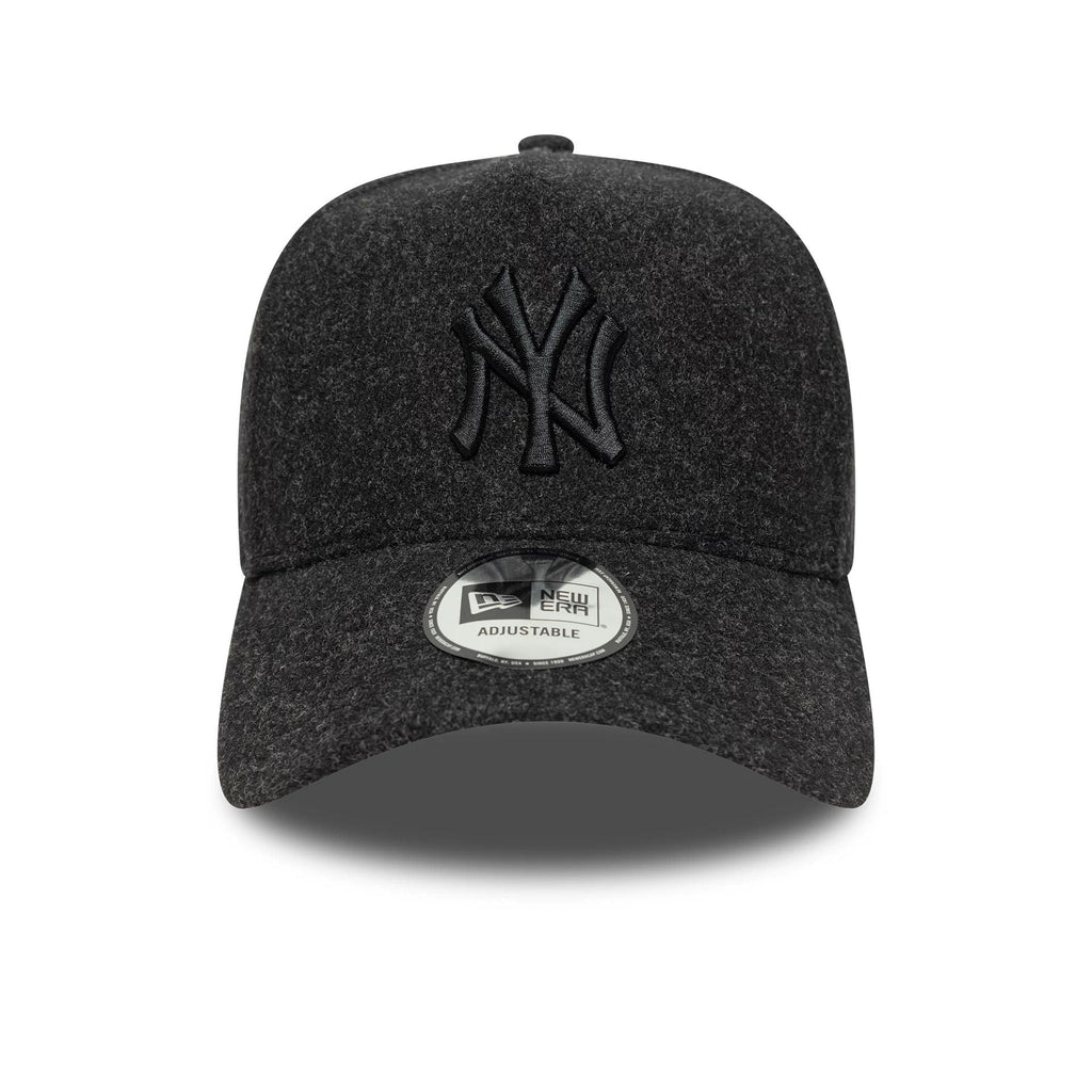 New York Yankees MLB Melton Dark Grey 9FORTY E-Frame Adjustable Cap