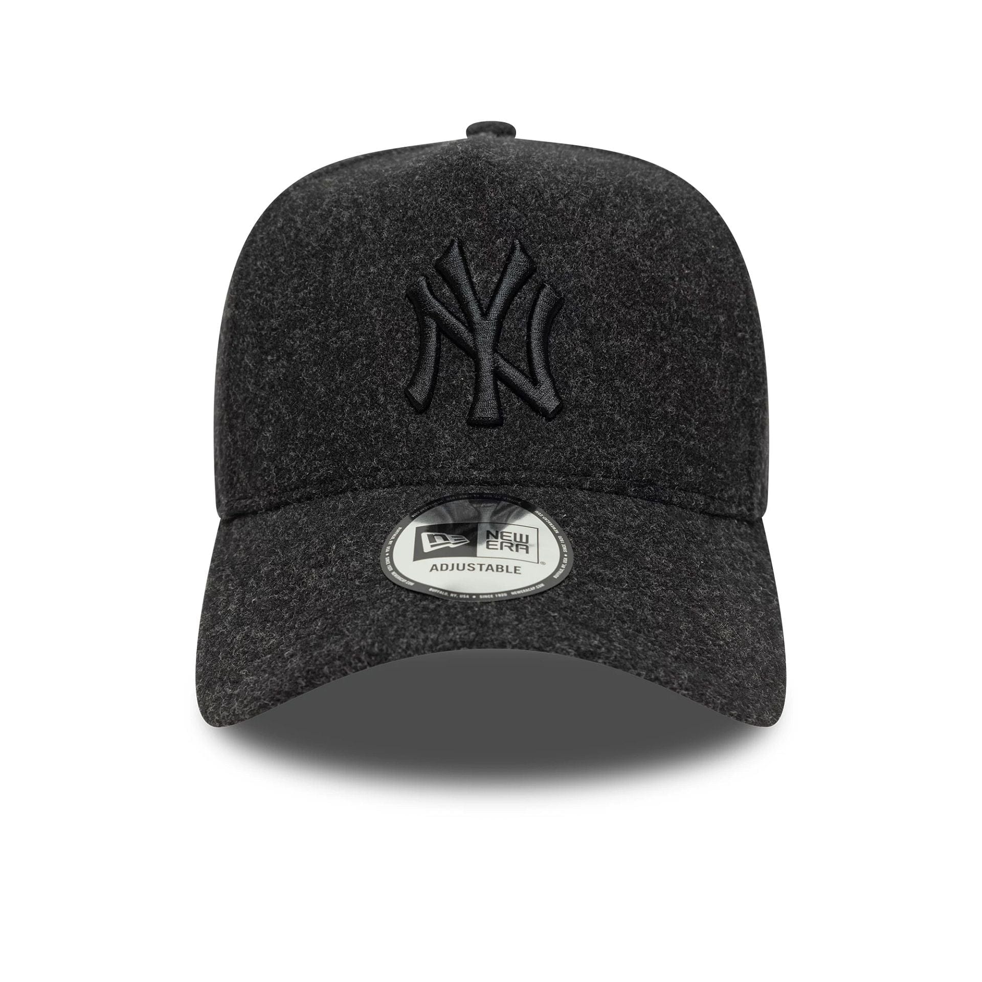 New York Yankees MLB Melton Dark Grey 9FORTY E-Frame Adjustable Cap