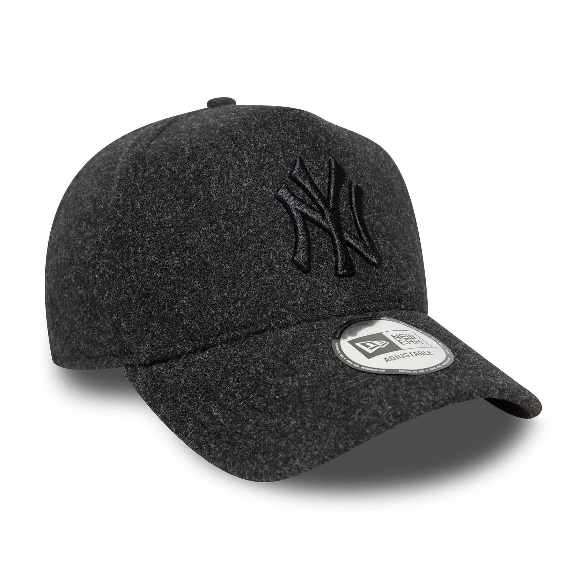 New York Yankees MLB Melton Dark Grey 9FORTY E-Frame Adjustable Cap