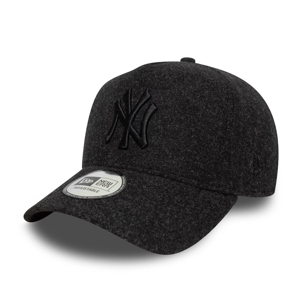 New York Yankees MLB Melton Dark Grey 9FORTY E-Frame Adjustable Cap