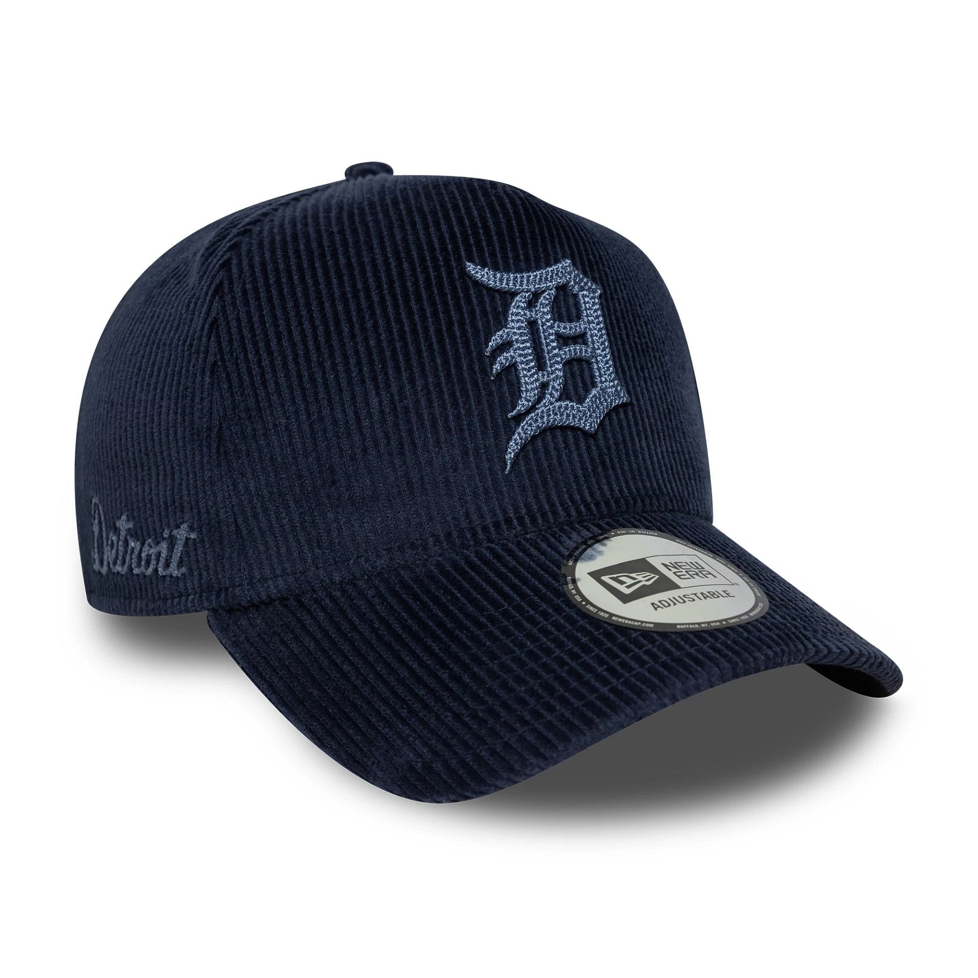 Detroit Tigers MLB Cord Navy 9FORTY E-Frame Adjustable Cap