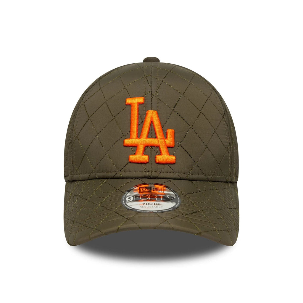 New York Yankees Youth MLB Quilted Dark Green 9FORTY Adjustable Cap