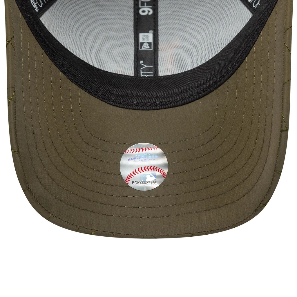 New York Yankees Youth MLB Quilted Dark Green 9FORTY Adjustable Cap