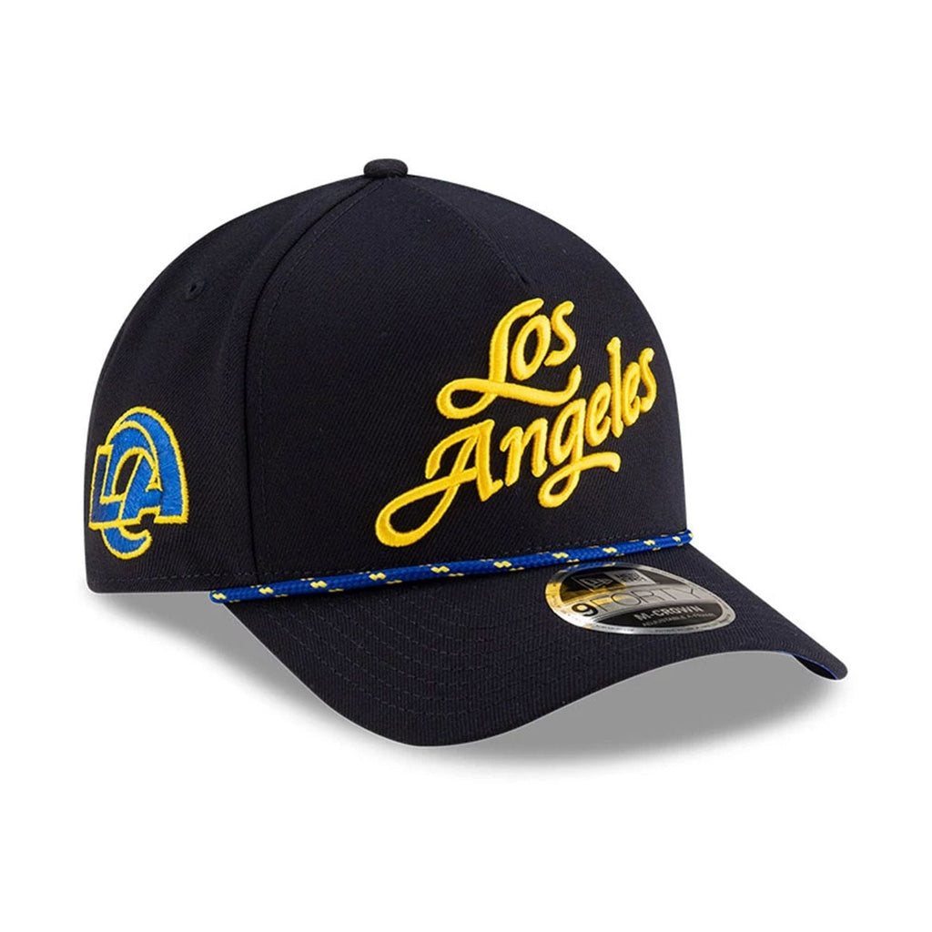 LA Rams NFL Rivalry 2025 Dark Blue 9FORTY M-Crown A-Frame Adjustable Cap