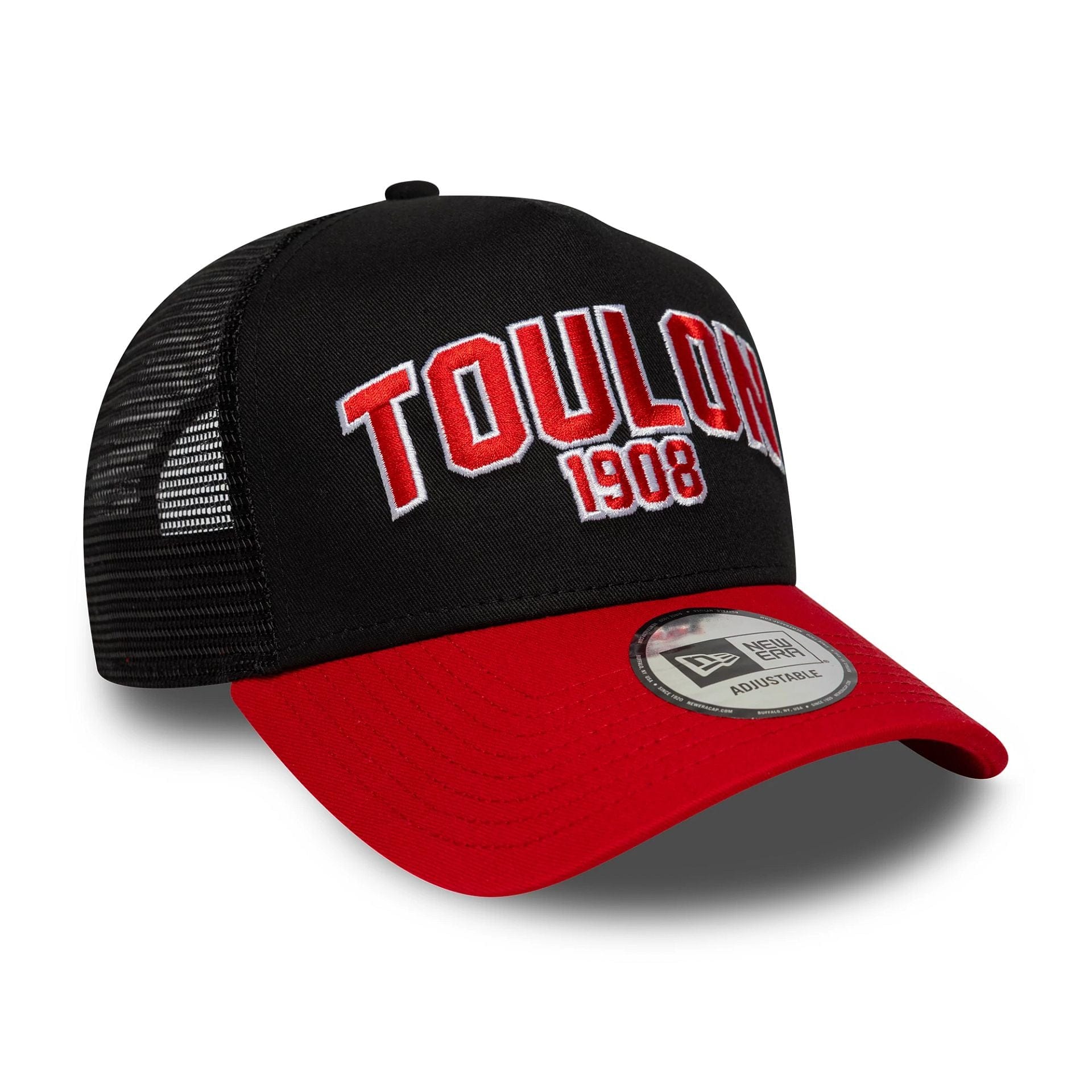 RC Toulonnais Collegiate Black 9FORTY E-Frame Trucker Adjustable Cap