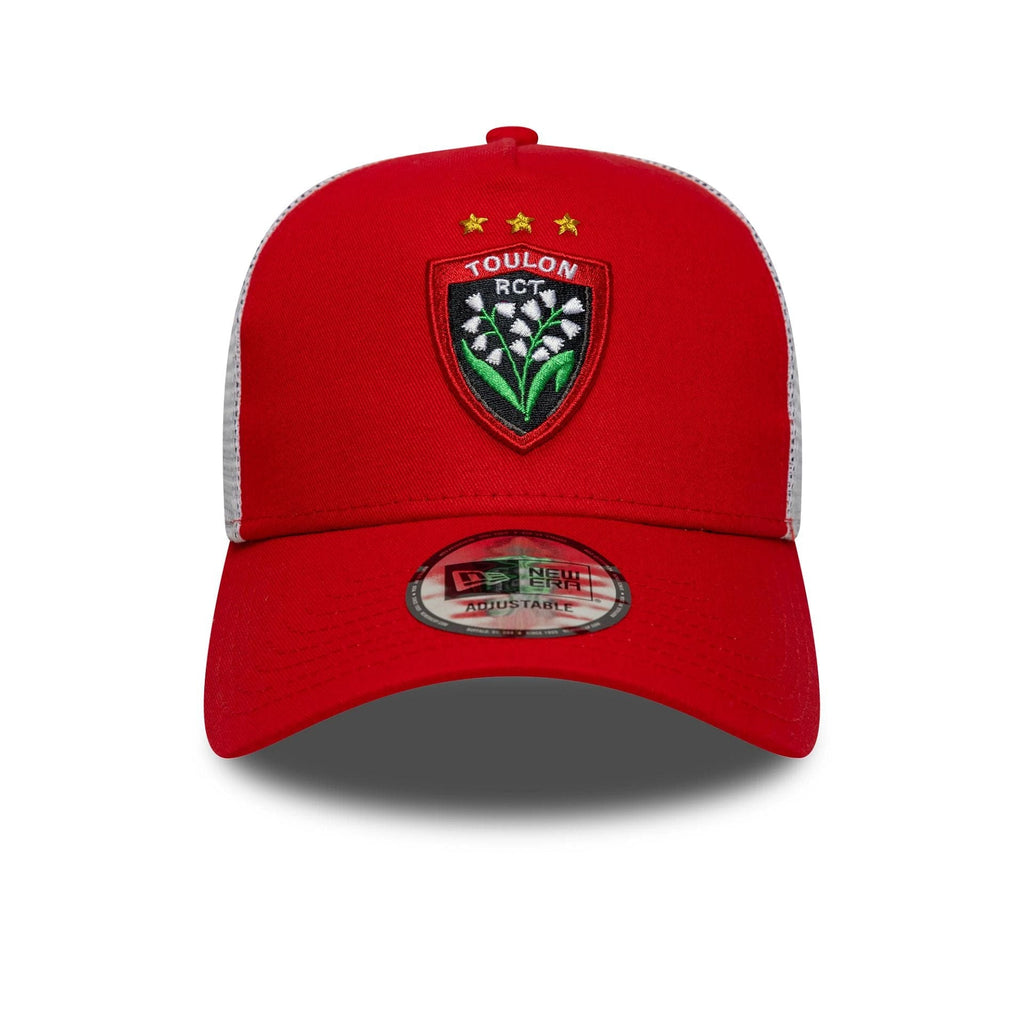 RC Toulonnais Core Red 9FORTY E-Frame Trucker Adjustable Cap