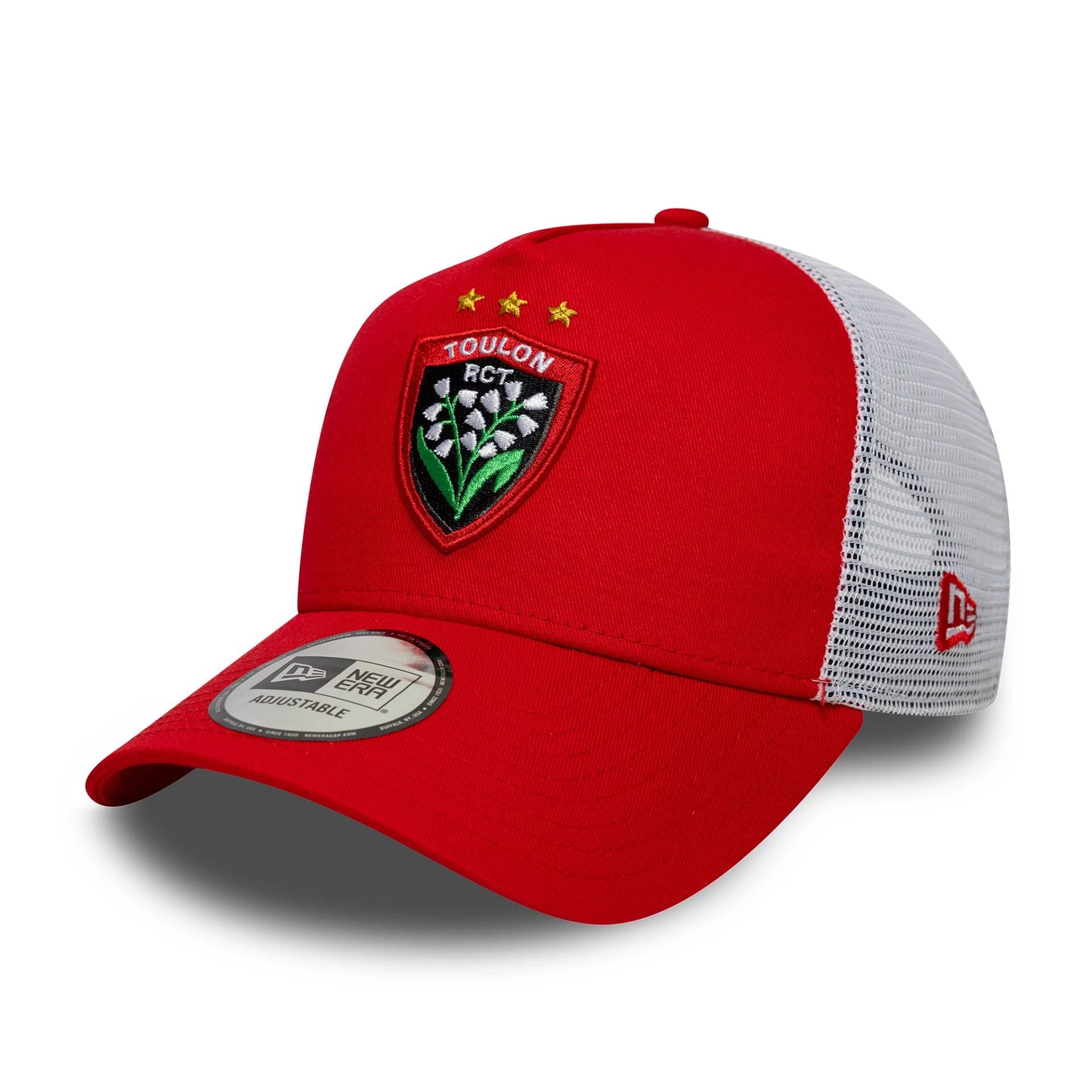 RC Toulonnais Core Red 9FORTY E-Frame Trucker Adjustable Cap