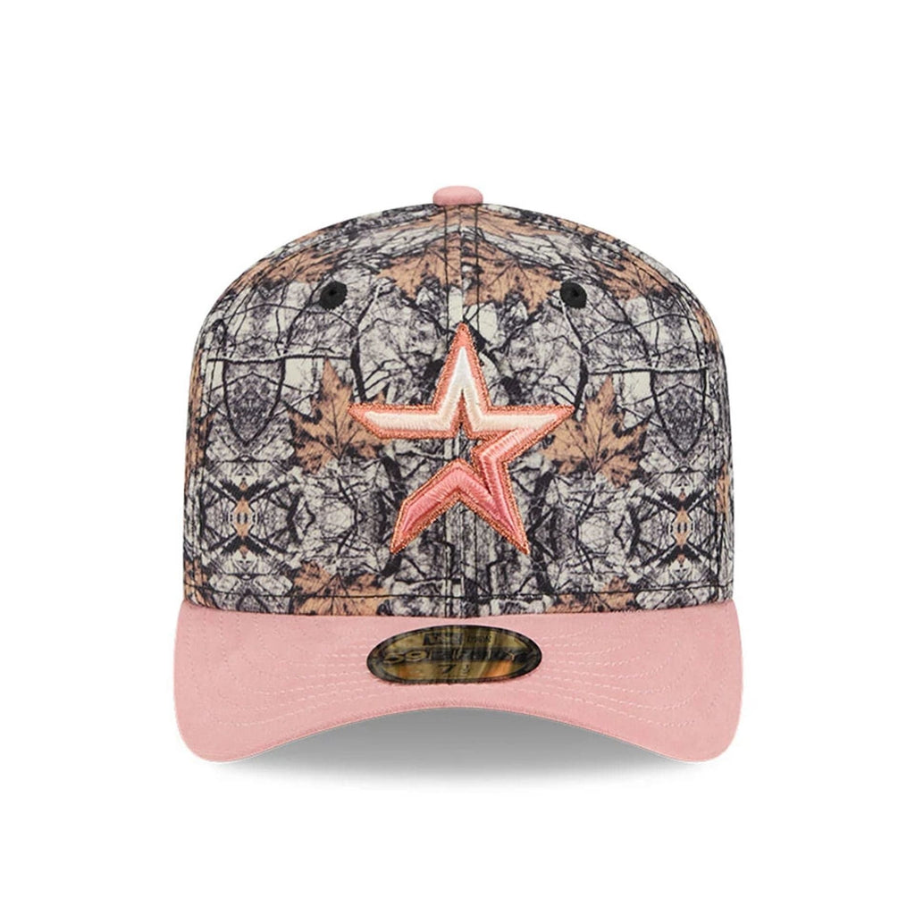 Houston Astros MLB Gradient Real Tree All Over Print 59FIFTY Fitted Cap