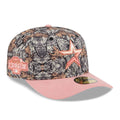 Houston Astros MLB Gradient Real Tree All Over Print 59FIFTY Fitted Cap