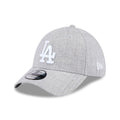 LA Dodgers MLB Heather Grey 39THIRTY Stretch Fit Cap