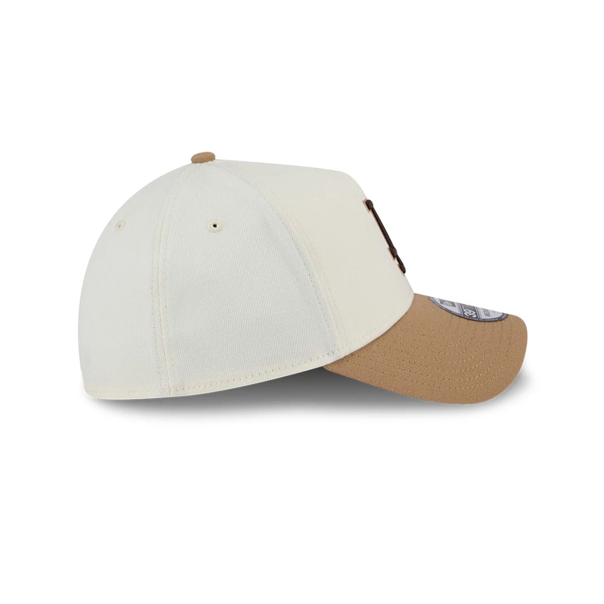 LA Dodgers MLB Sandy Bay White 39THIRTY A-Frame Stretch Fit Cap