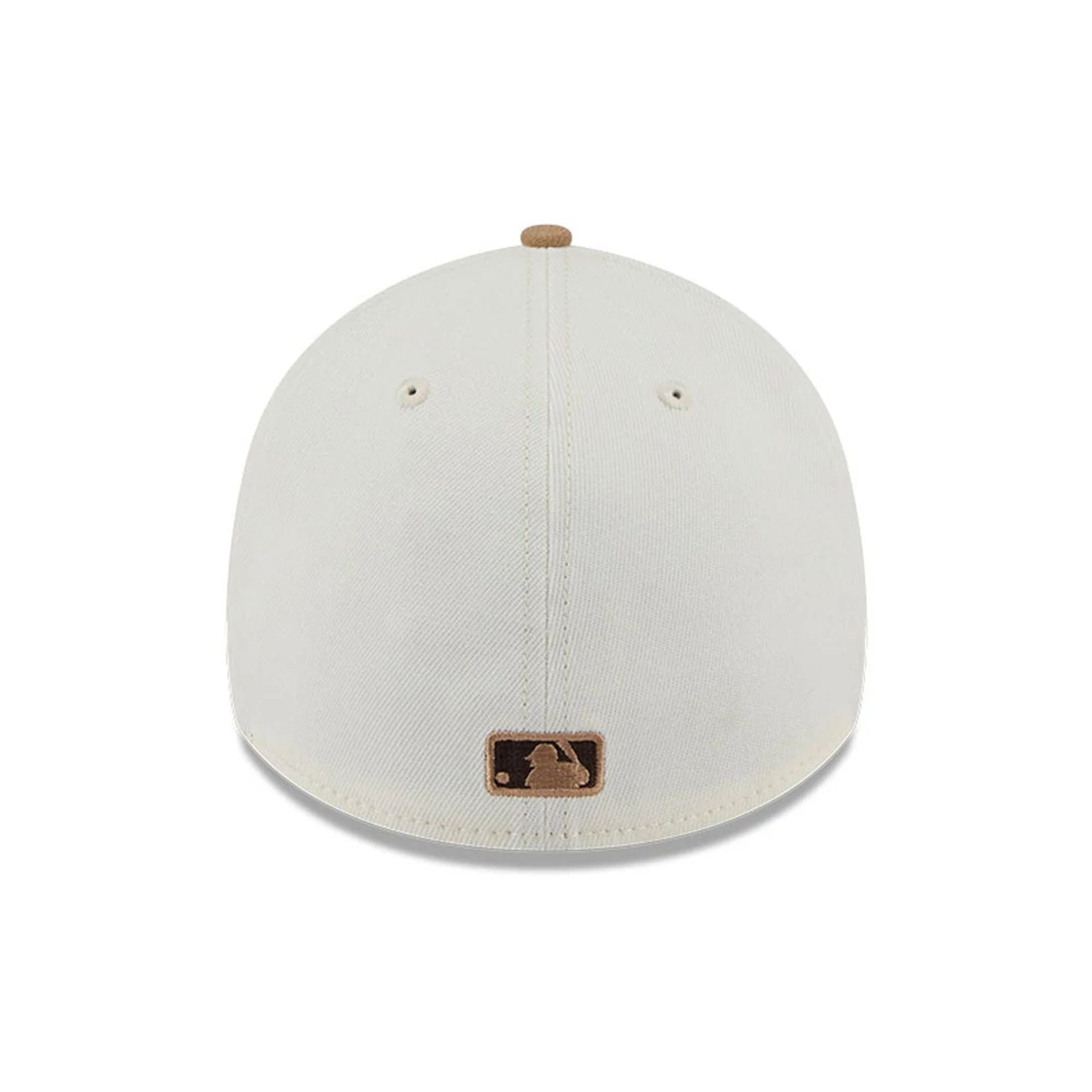 LA Dodgers MLB Sandy Bay White 39THIRTY A-Frame Stretch Fit Cap