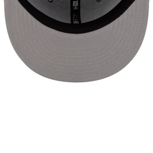 Brooklyn Nets NBA Black Pinstripe 59FIFTY Fitted Cap
