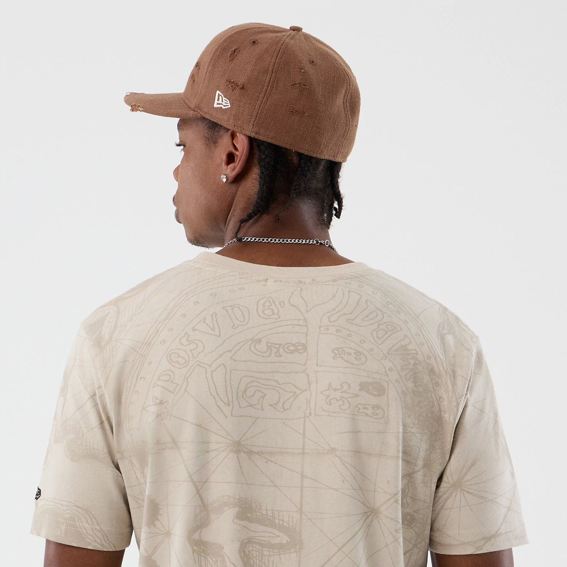 The Goonies Treasure Map Light Beige T-Shirt