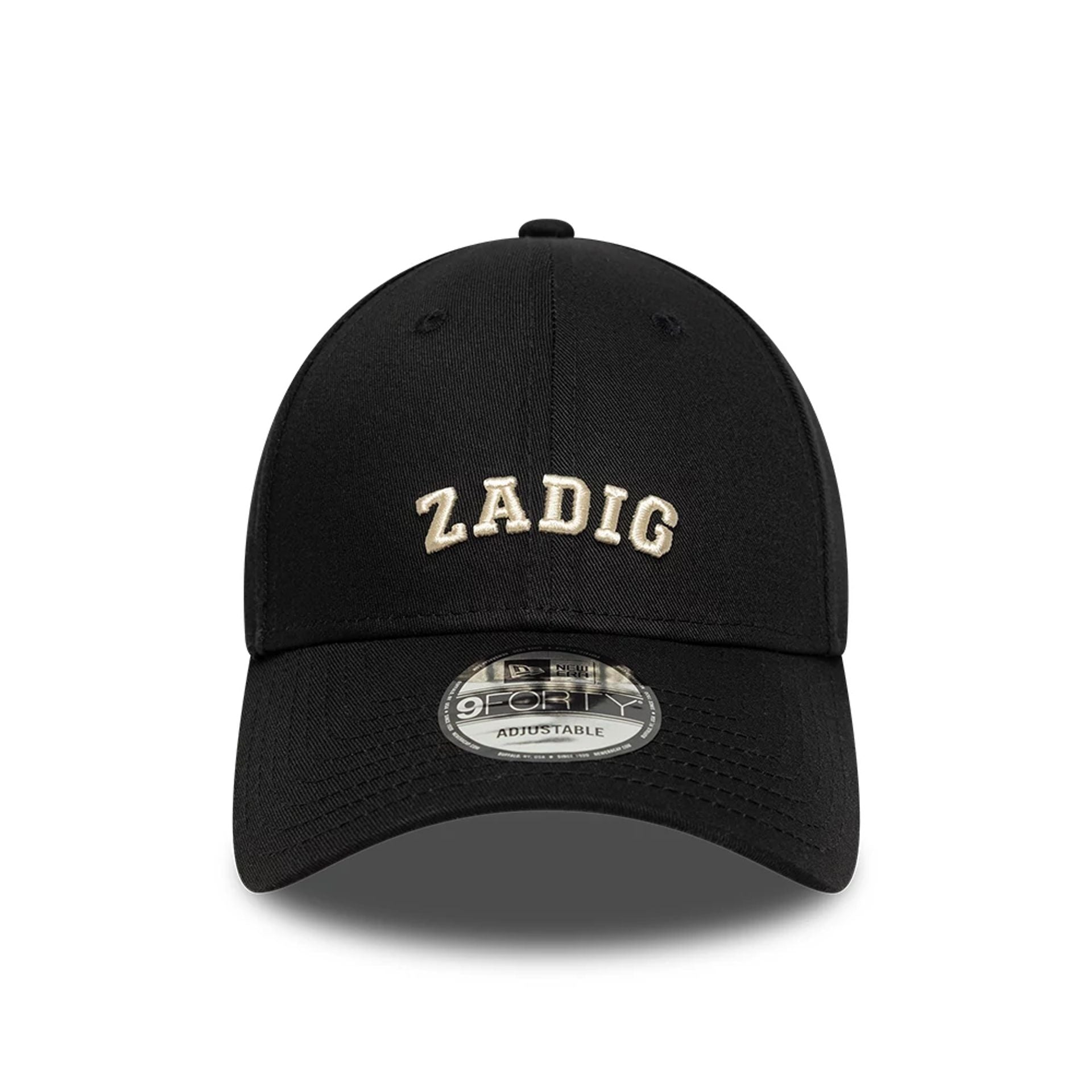 New Era X Zadig & Voltaire Black 9FORTY Adjustable Cap