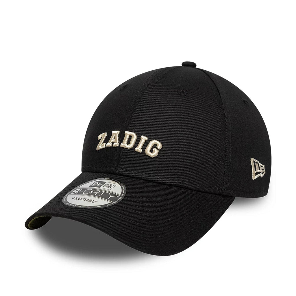 New Era X Zadig & Voltaire Black 9FORTY Adjustable Cap