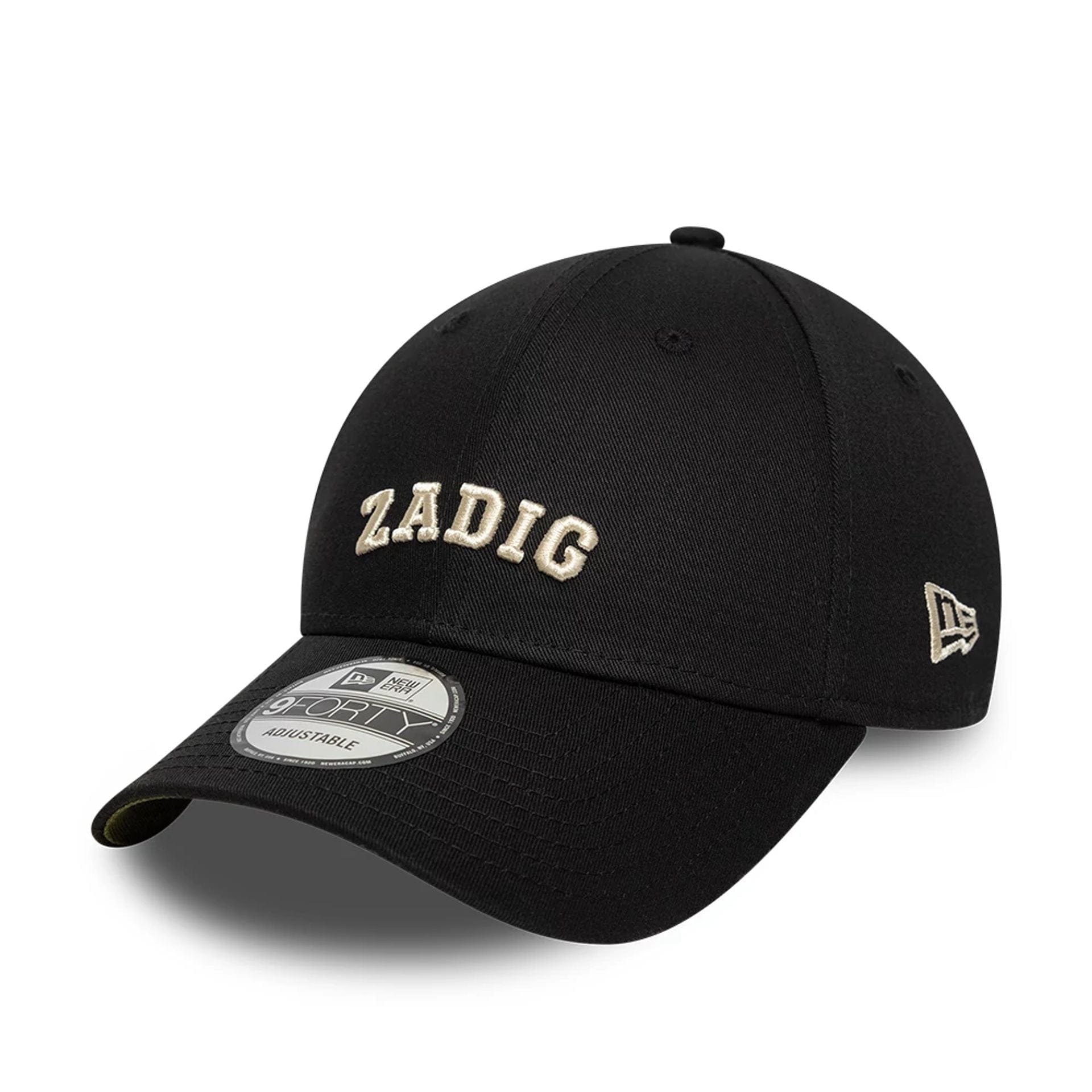 New Era X Zadig & Voltaire Black 9FORTY Adjustable Cap