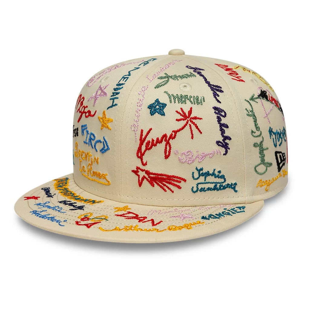 New Era x Kenzo Light Beige 59FIFTY Fitted Cap